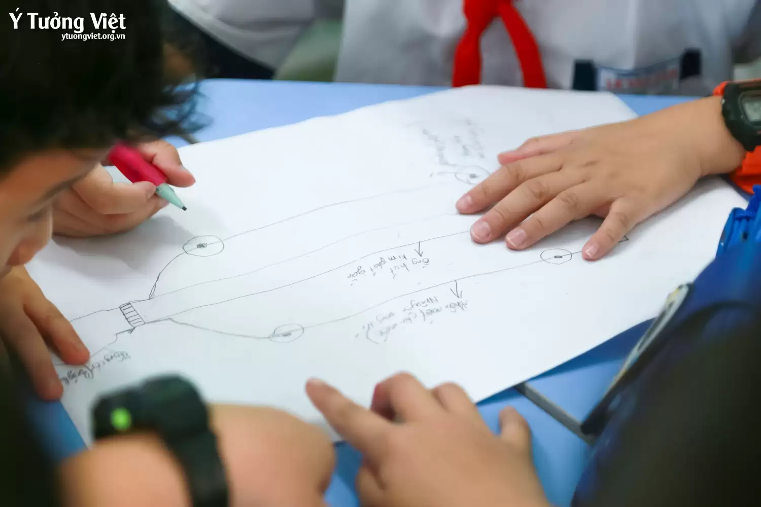 Chương trình Giáo dục STEAM Tiểu học Ý Tưởng Việt – Say “hi” Không gian sáng tạo STEAM trường TH Lê Văn Tám