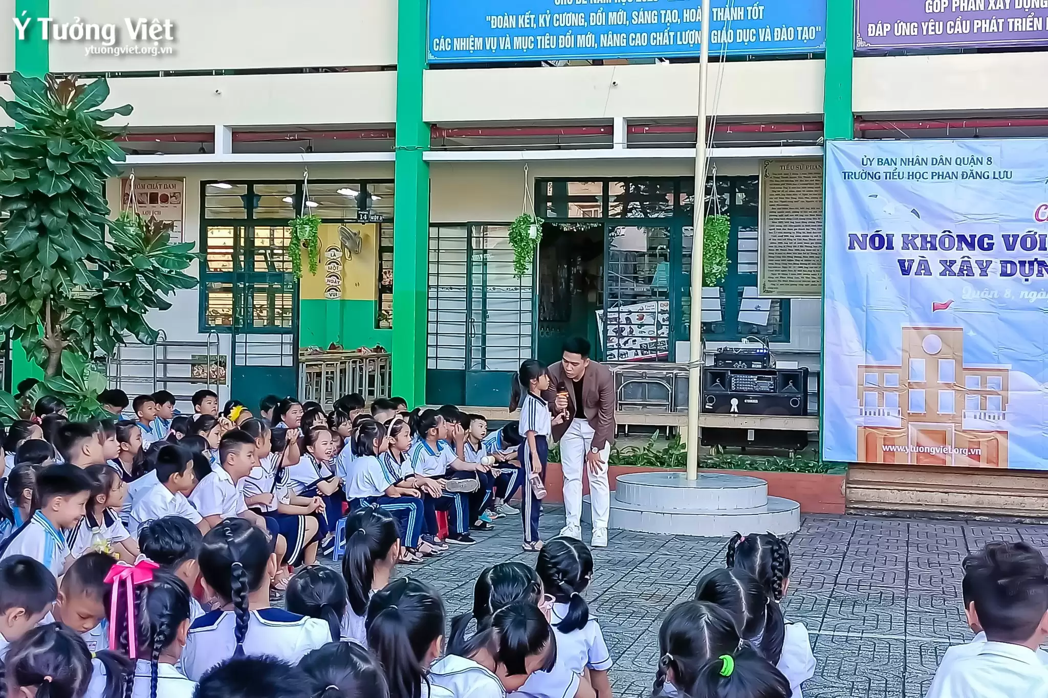 “Nói không với bạo lực học đường – Xây dựng tình bạn đẹp” cùng trường TH Phan Đăng Lưu
