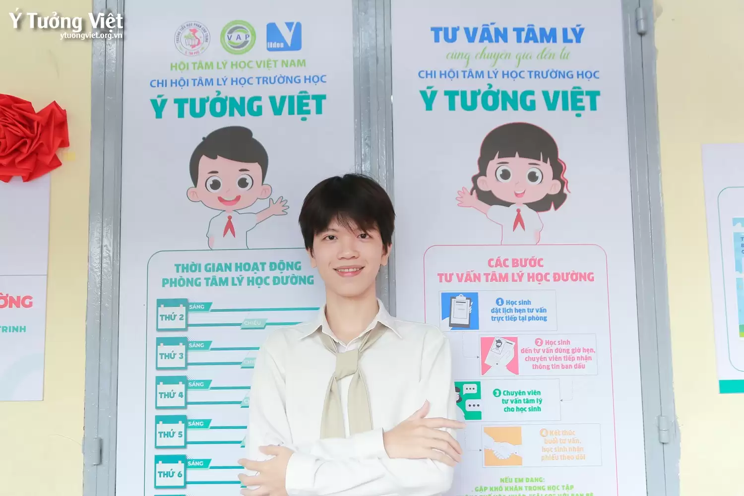 Dự án tư vấn tâm lý học đường trường TH Phan Chu Trinh | Ra mắt phòng Tâm lý học đường – Chuyên đề “Em biết chăm sóc sức khoẻ tinh thần”