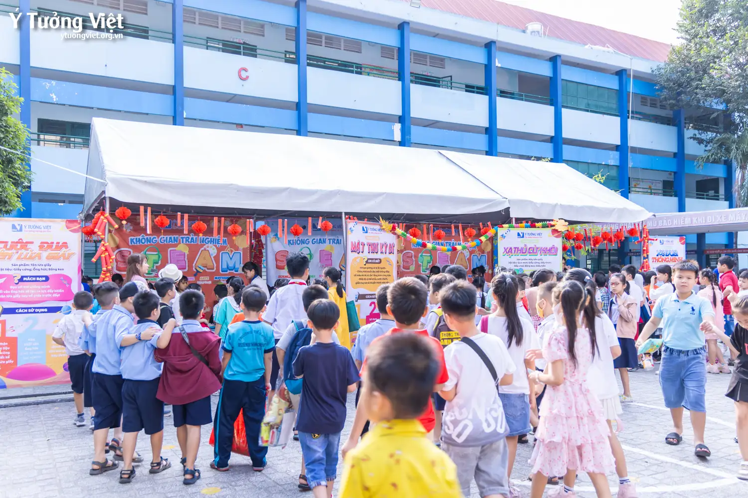 | Mừng Xuân yêu thương – Vui Tết trải nghiệm | Chiếc hẹn thứ 2 với trường TH Huỳnh Văn Chính ở Ngày hội sáng tạo STEM