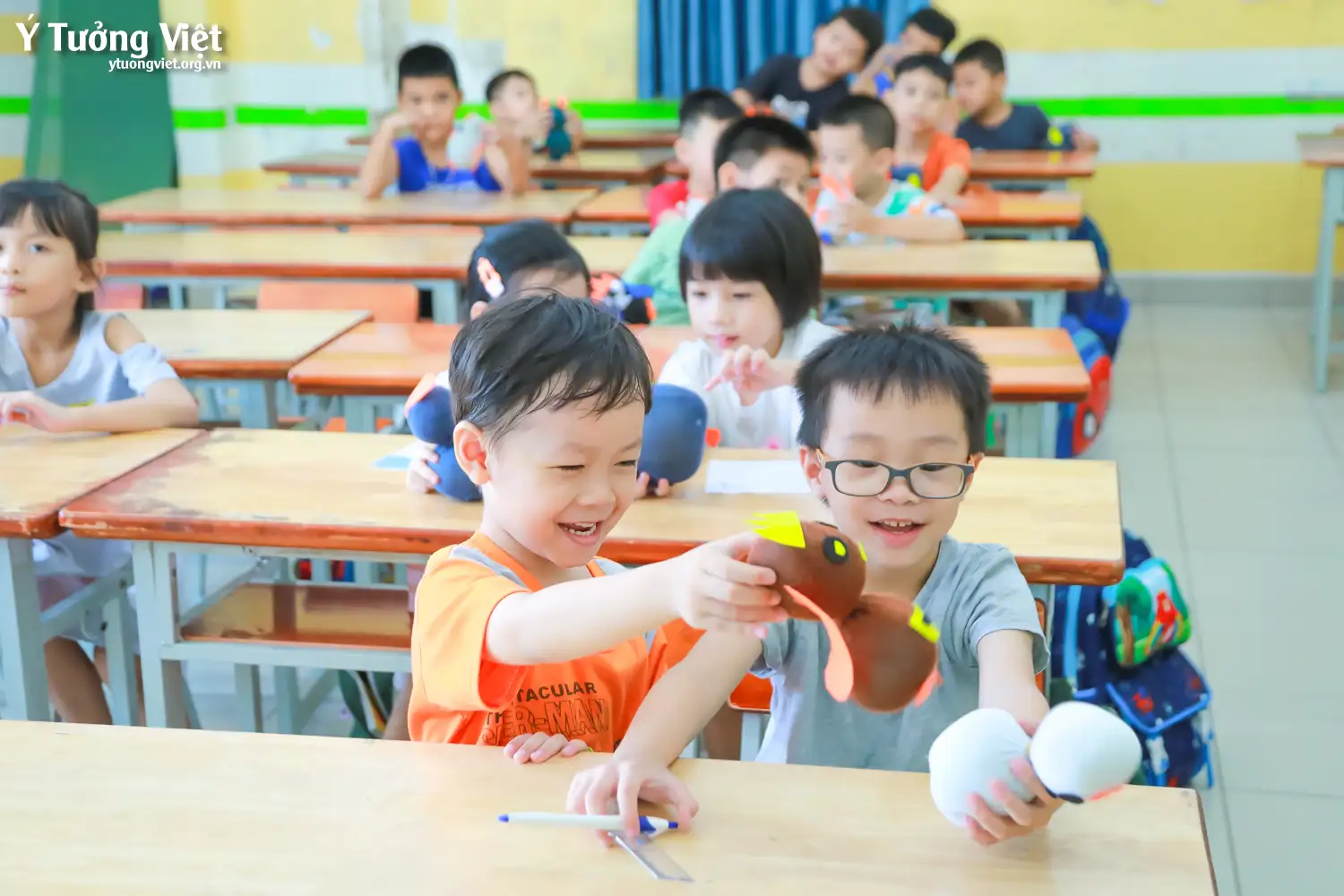 Nhật ký Hè Bản Lĩnh 2024: Tự tay làm gấu bông xinh xắn ở giờ Trải nghiệm sáng tạo