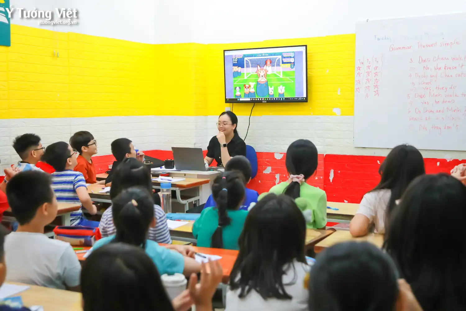 Nhật ký Hè Bản Lĩnh 2024: Trau dồi vốn từ, rèn luyện phản xạ giao tiếp cùng giờ học Tiếng Anh