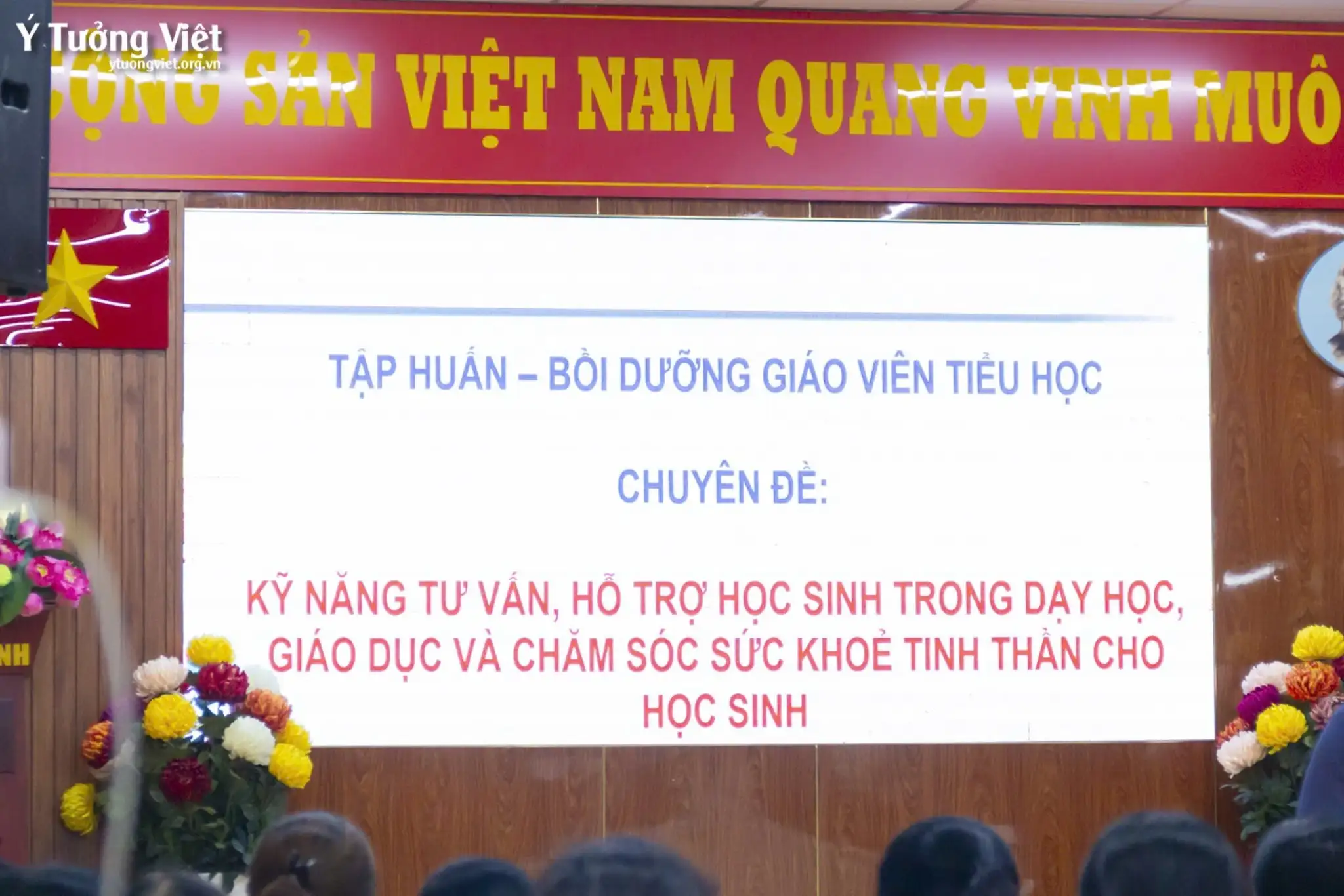 Chào mùa tựu trường 2024 – 2025 | Chuyên đề “Kỹ năng tư vấn hỗ trợ học sinh trong dạy học, giáo dục và chăm sóc sức khoẻ tinh thần học sinh” – Trường TH Phan Chu Trinh