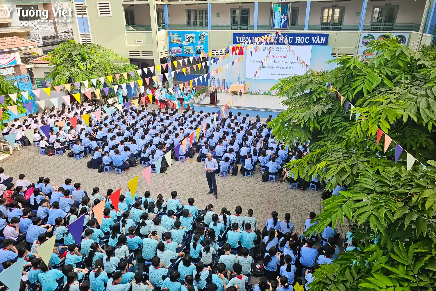 Dự án phát triển Tâm lý học đường 2024 – 2025 | Chuyên đề “Giới thiệu phòng Tâm lý học đường” – Trường THCS Bạch Đằng và trường THCS Tùng Thiện Vương