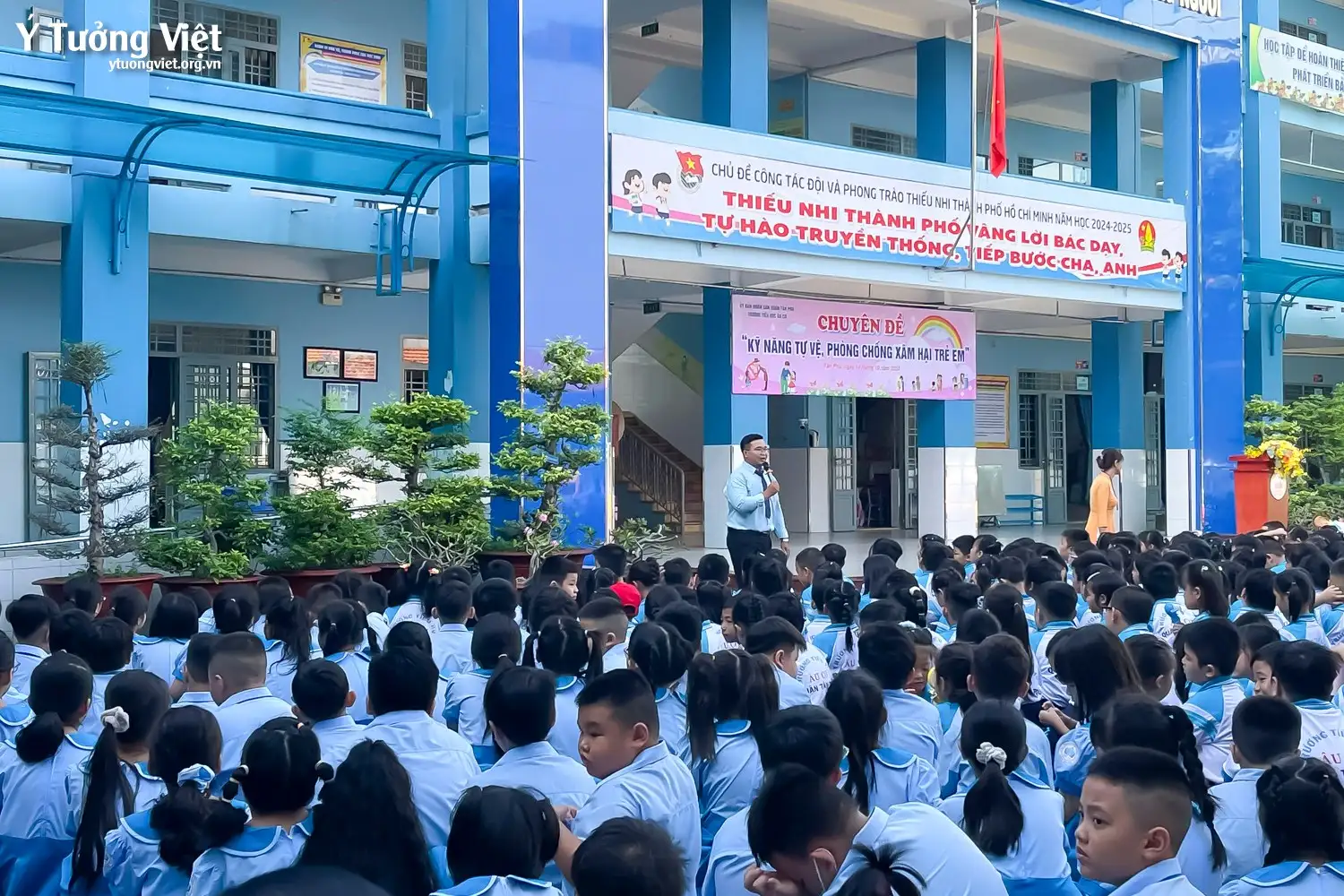 Cùng trường TH Âu Cơ trang bị “Kỹ năng tự vệ – Phòng chống xâm hại trẻ em” – Hiểu rõ nguy cơ, bảo vệ chính mình