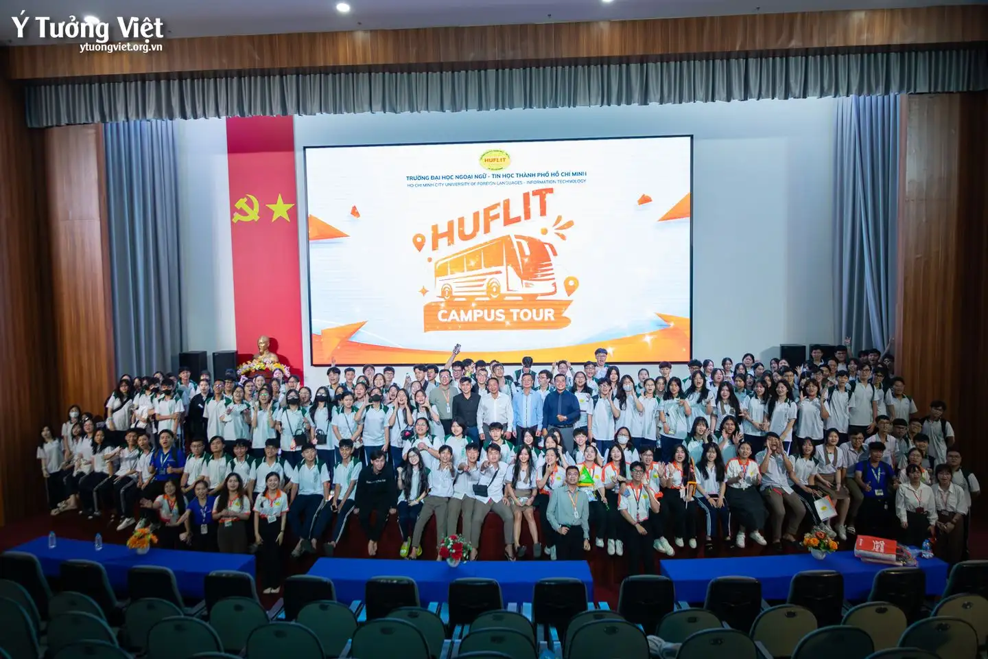 Đồng hành cùng trường ĐH Huflit và hơn 300 bạn học sinh THCS – THPT Diên Hồng với các chuyên đề “Vượt qua Stress – Chiến thắng chính mình” và ” Quản lý thời gian hiệu quả”