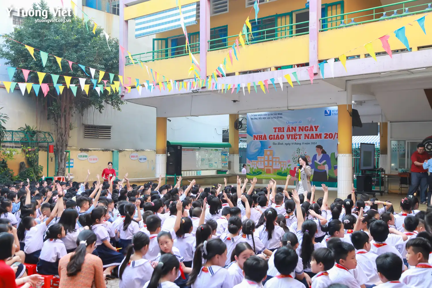 Mừng ngày Nhà giáo – Chào tháng tri ân | Chuyên đề “Tri ân ngày Nhà giáo Việt Nam 20.11” – Trường TH Lạc Long Quân