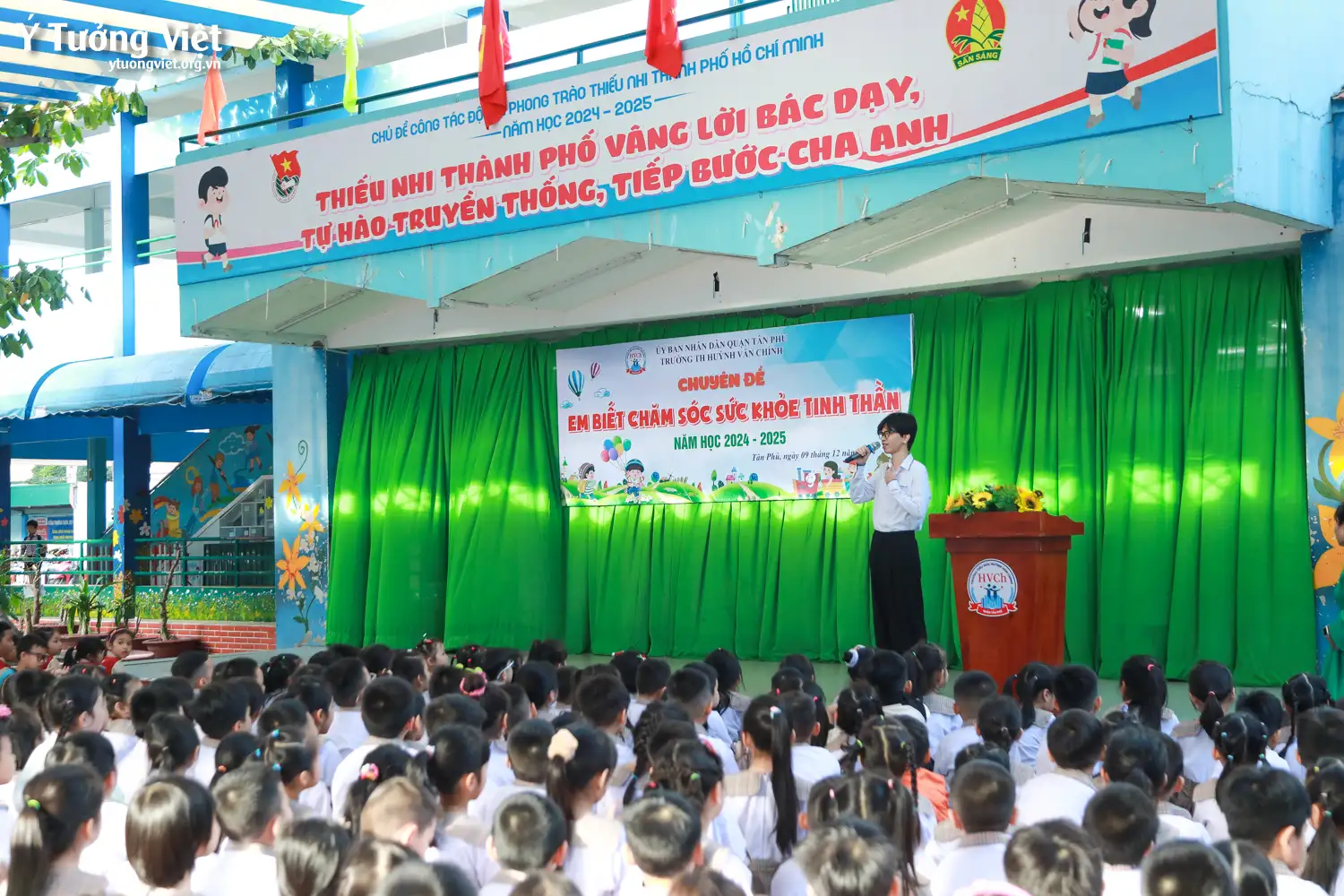 Dự án phát triển Tâm lý học đường 2024 – 2025 | Chuyên đề “Chăm sóc sức khoẻ tinh thần cho học sinh tiểu học: Nhận diện và giải pháp” – Trường TH Huỳnh Văn Chính
