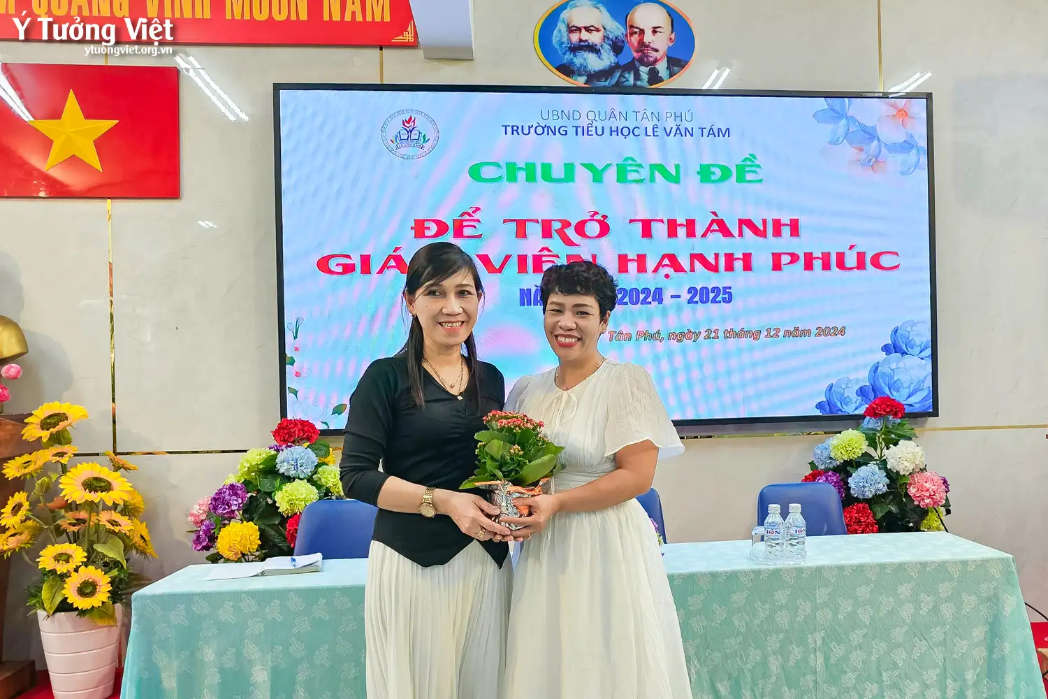 Khám phá bí mật đằng sau người giáo viên hạnh phúc cùng trường TH Lê Văn Tám
