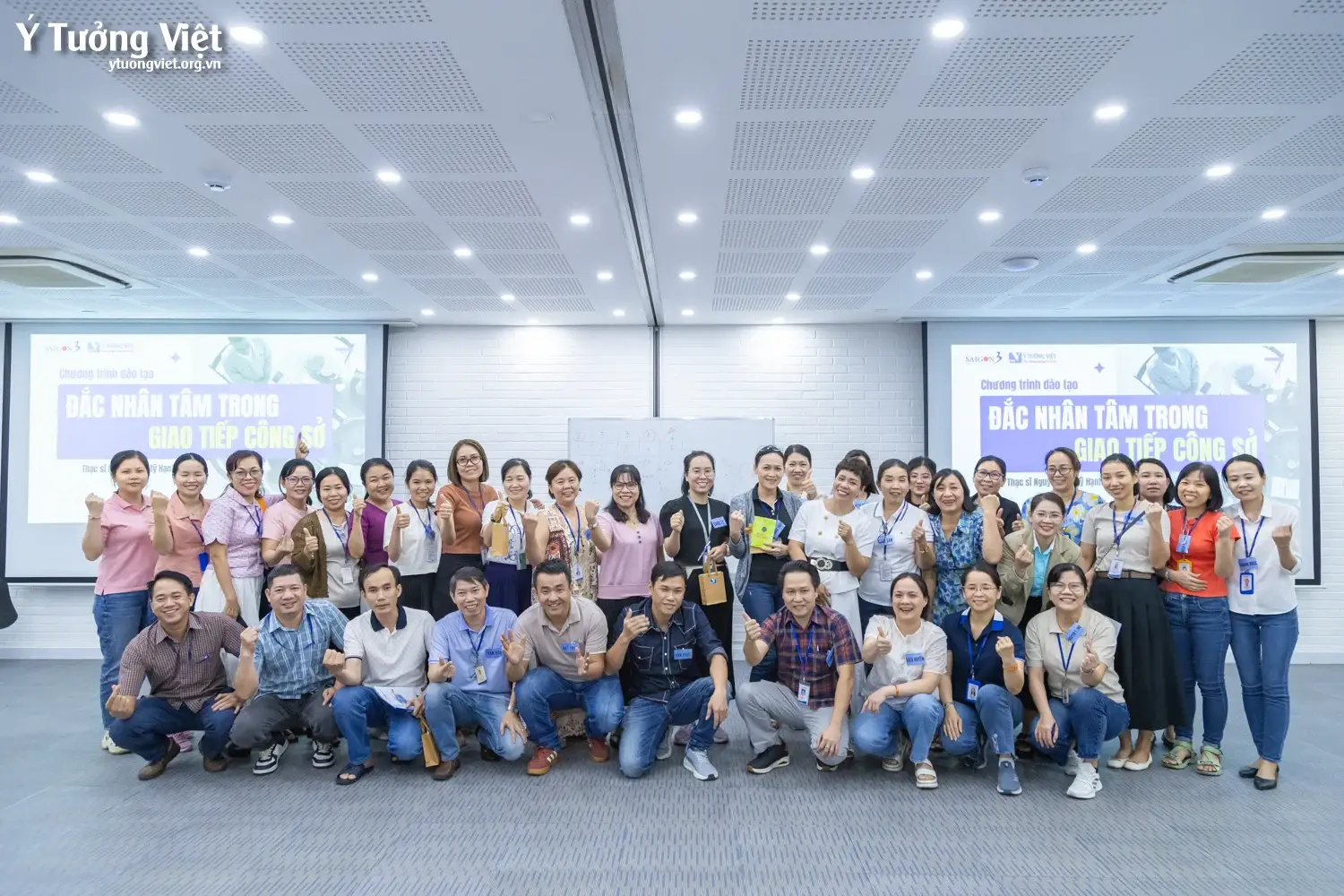 Chương trình đào tạo “Đắc Nhân Tâm trong Công sở” – nâng tầm tư duy giao tiếp cho đội ngũ quản lý Công ty Cổ phần May Sài Gòn 3