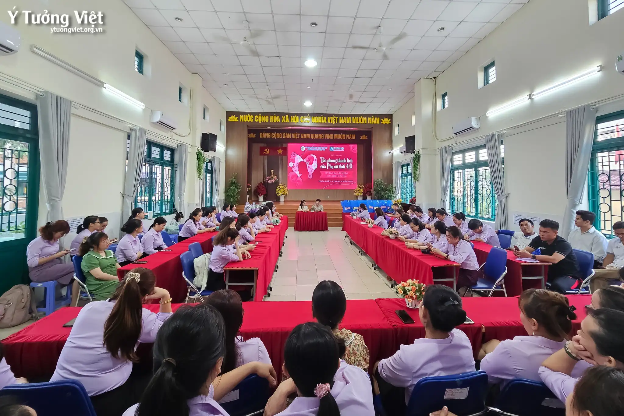 Chuyên đề “Tác phong thanh lịch của phụ nữ thời 4.0” – Khi phong thái tạo nên dấu ấn – Trường TH Hiệp Tân