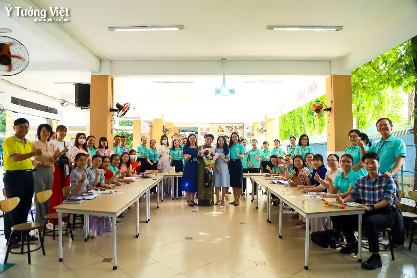Nối dài hành trình xây dựng “Trường học hạnh phúc: cùng trường TH Duy Tân