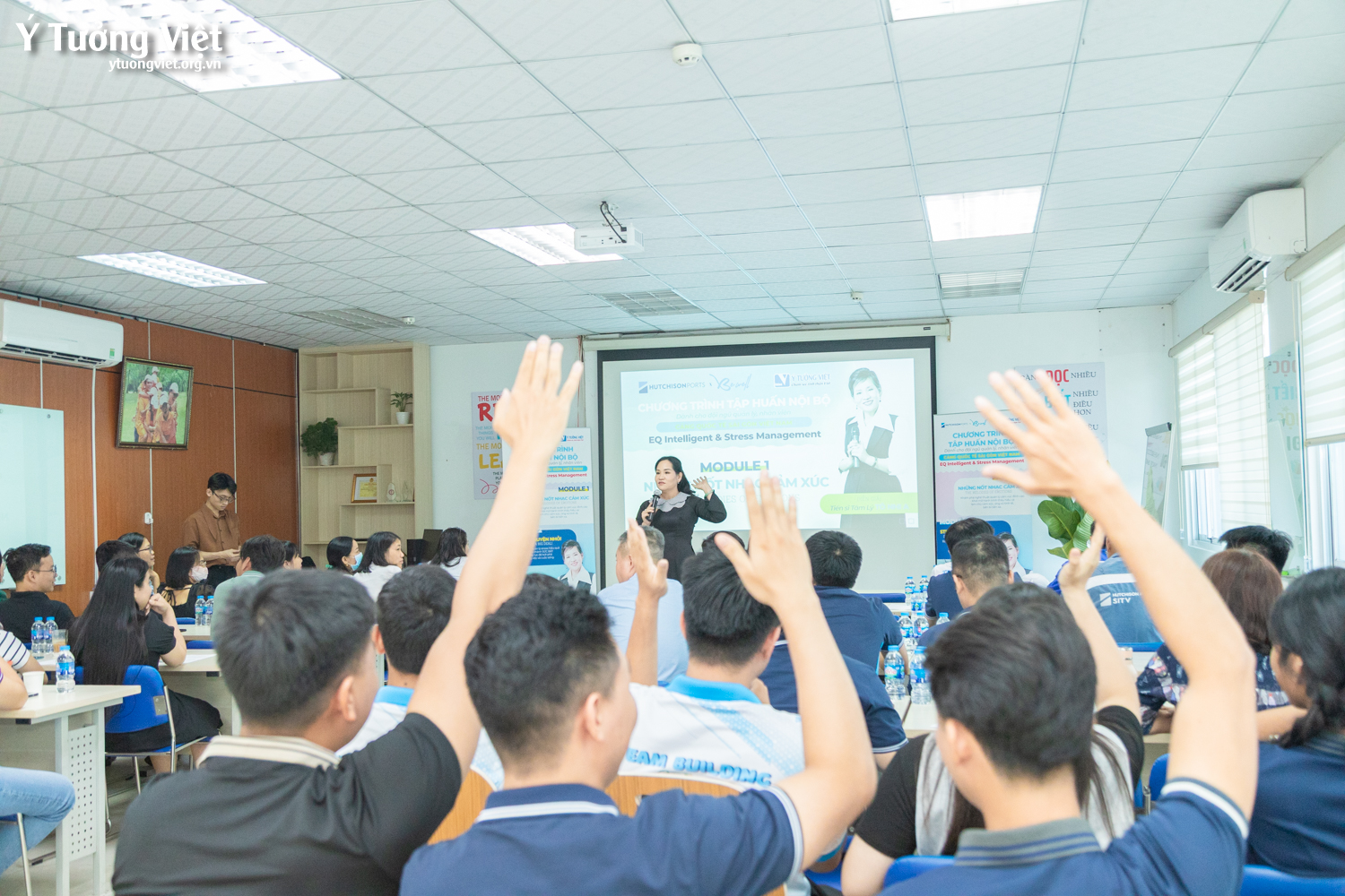 Ý Tưởng Việt & Cảng Quốc tế Sài Gòn Việt Nam | Chương trình tập huấn nội bộ “EQ Itelligent & Stress Management”