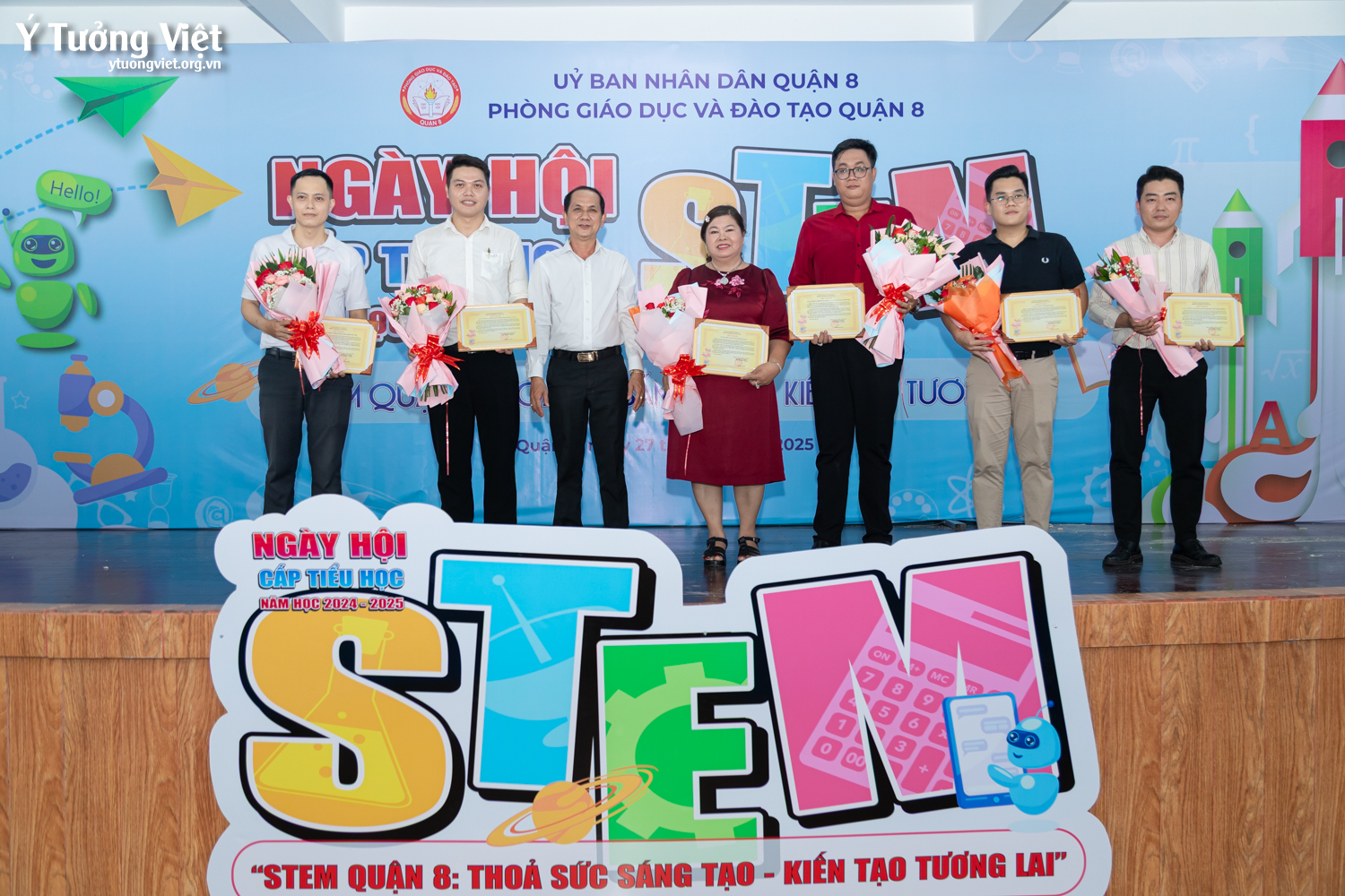 Ngày hội Giáo dục STEM cấp Tiểu học Quận 8: Khơi nguồn sáng tạo – Kiến tạo tương lai