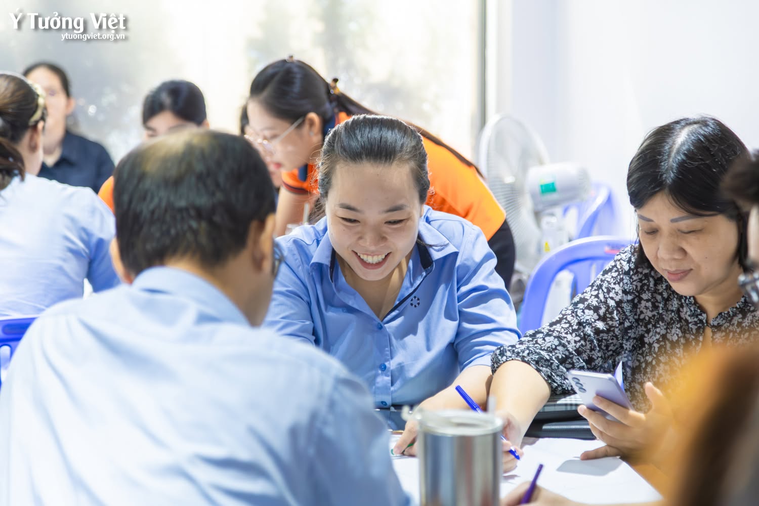 Ý Tưởng Việt & Bến Thành TSC | Chương trình đào tạo “Thay đổi tư duy – Bứt phá doanh số”