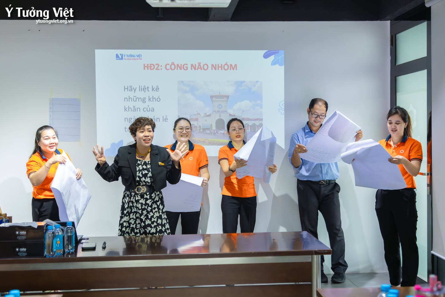Ý Tưởng Việt & Bến Thành TSC | Chương trình đào tạo “Thay đổi tư duy – Bứt phá doanh số”