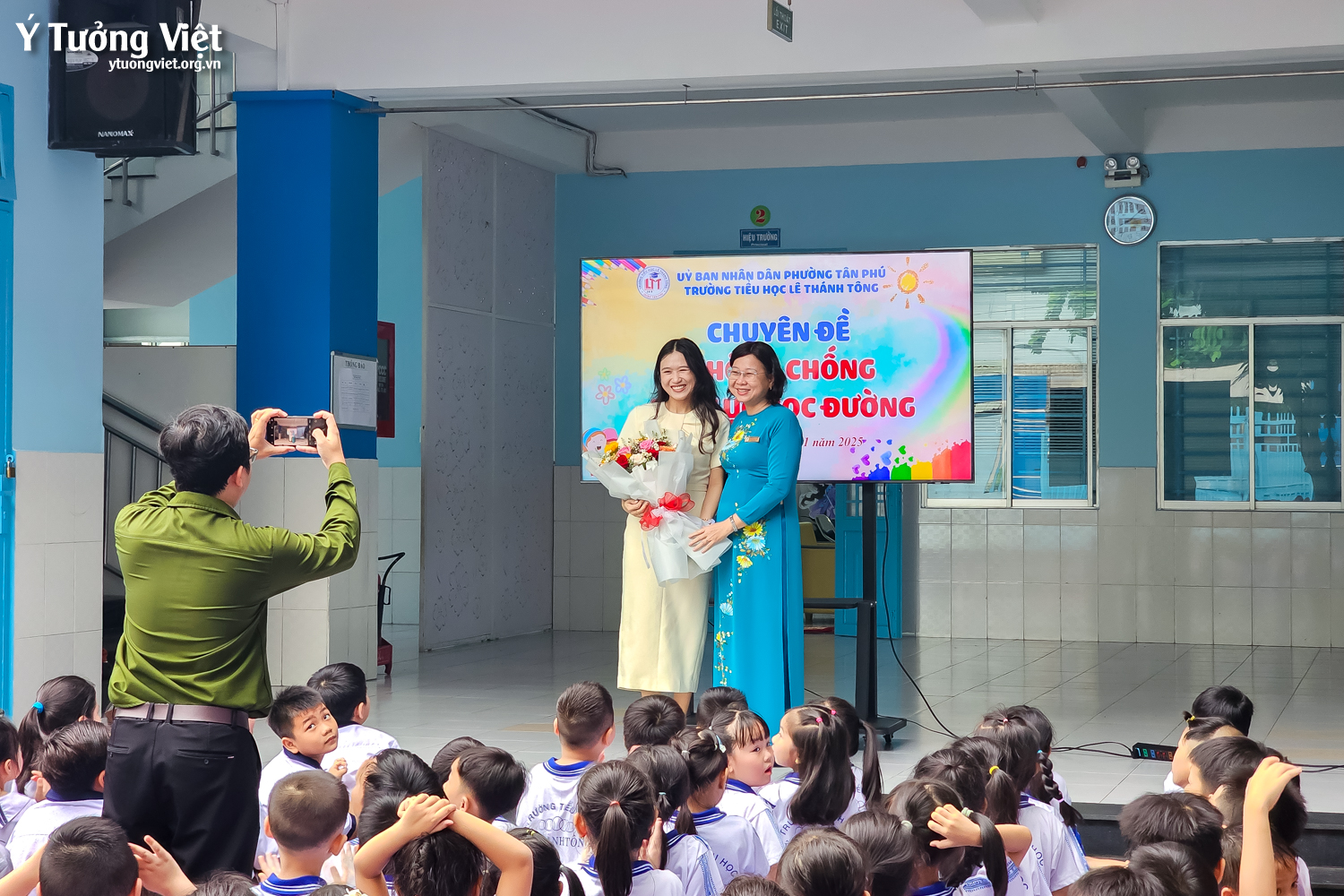 Nối dài hành trình “Phòng chống bạo lực học đường” cùng Trường TH Lê Thánh Tông