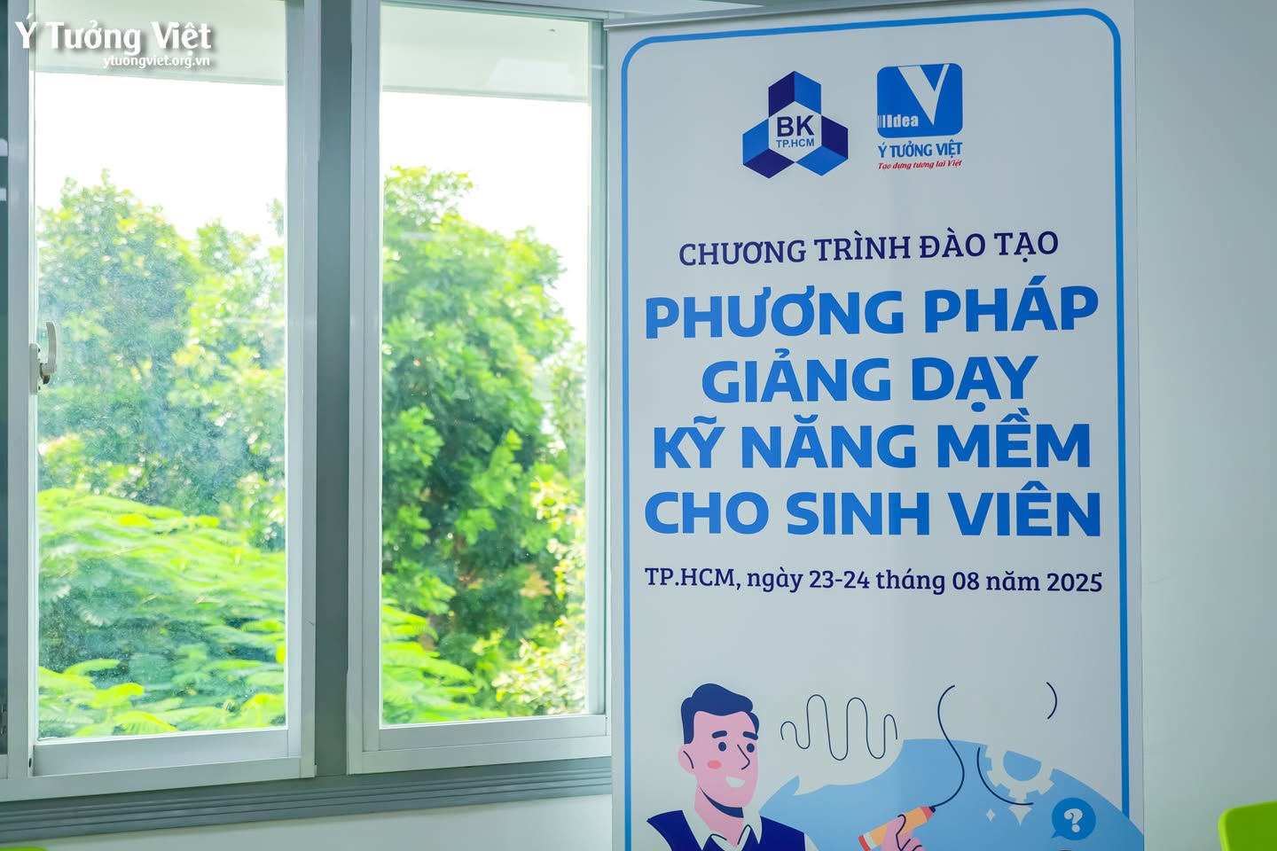 Ý Tưởng Việt & Trường Đại học Bách khoa TPHCM | Phối hợp triển khai Chương trình đào tạo “Phương pháp giảng dạy kỹ năng mềm cho sinh viên”