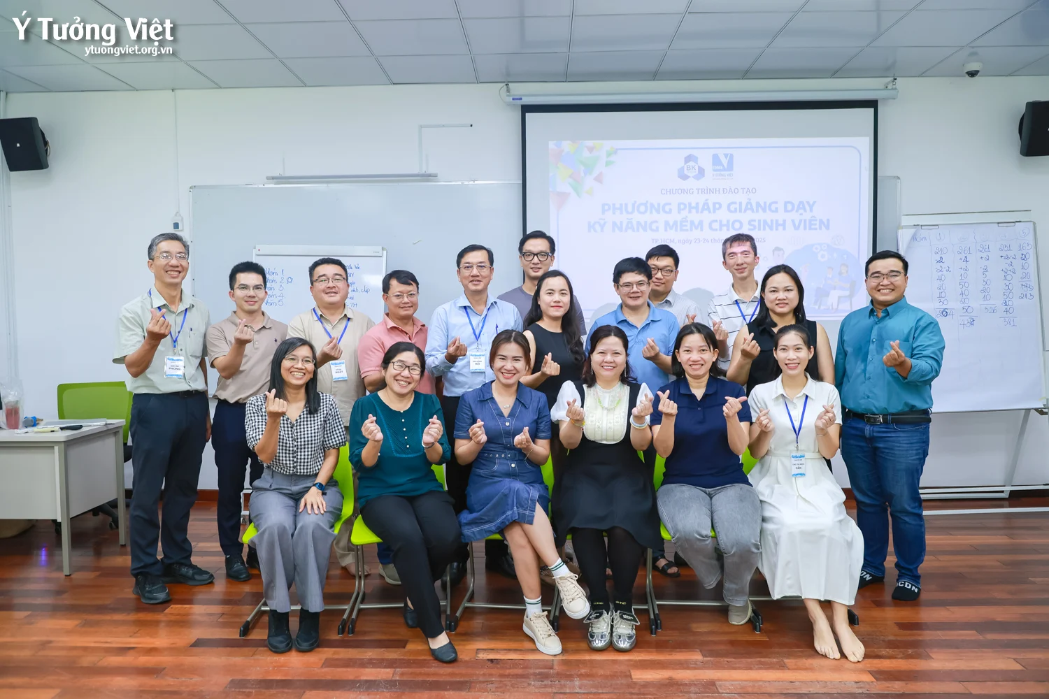 Ý Tưởng Việt & Trường Đại học Bách khoa TPHCM | Phối hợp triển khai Chương trình đào tạo “Phương pháp giảng dạy kỹ năng mềm cho sinh viên”