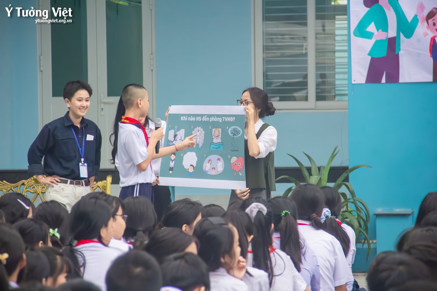 Từ mô hình đến thực tiễn: Hành trình lan tỏa chăm sóc sức khỏe tinh thần học đường tại các trường THCS