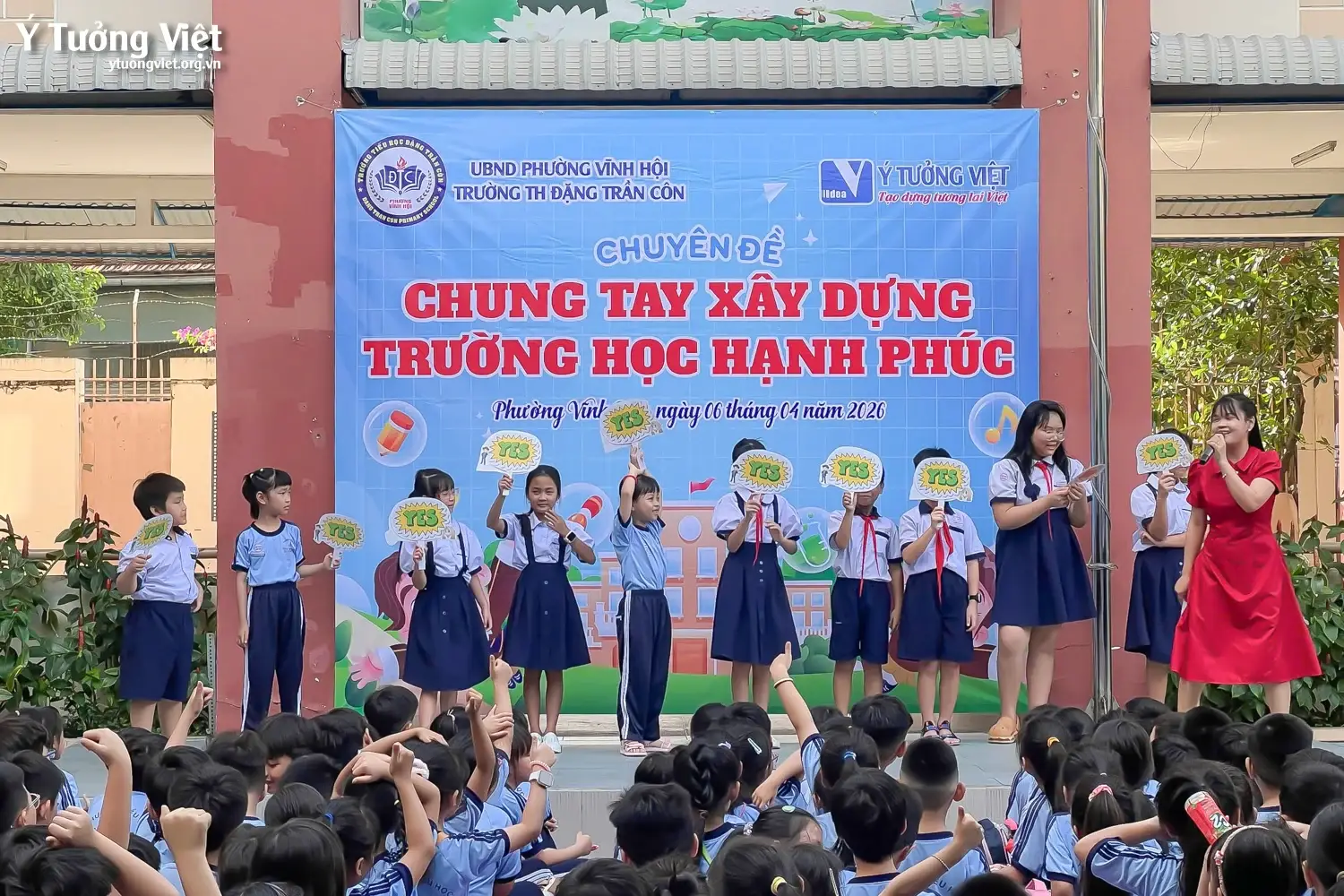 Xây dựng trường học hạnh phúc tại TH Đặng Trần Côn: Khi mỗi ngày đến trường là một ngày vui