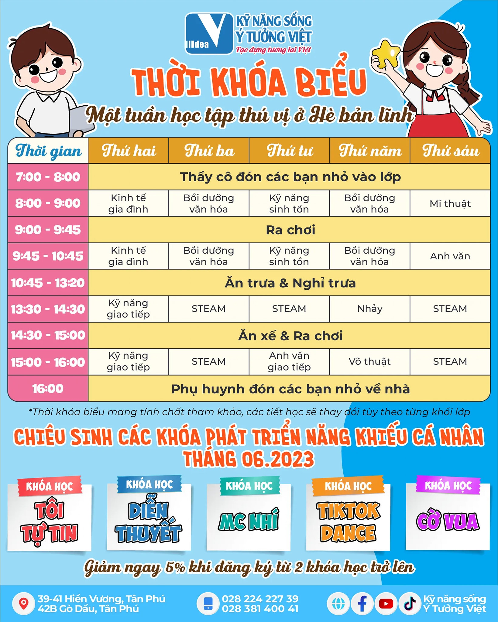 Nhật kí hè bản lĩnh 2023 – Khởi động một tuần học tập thú vị