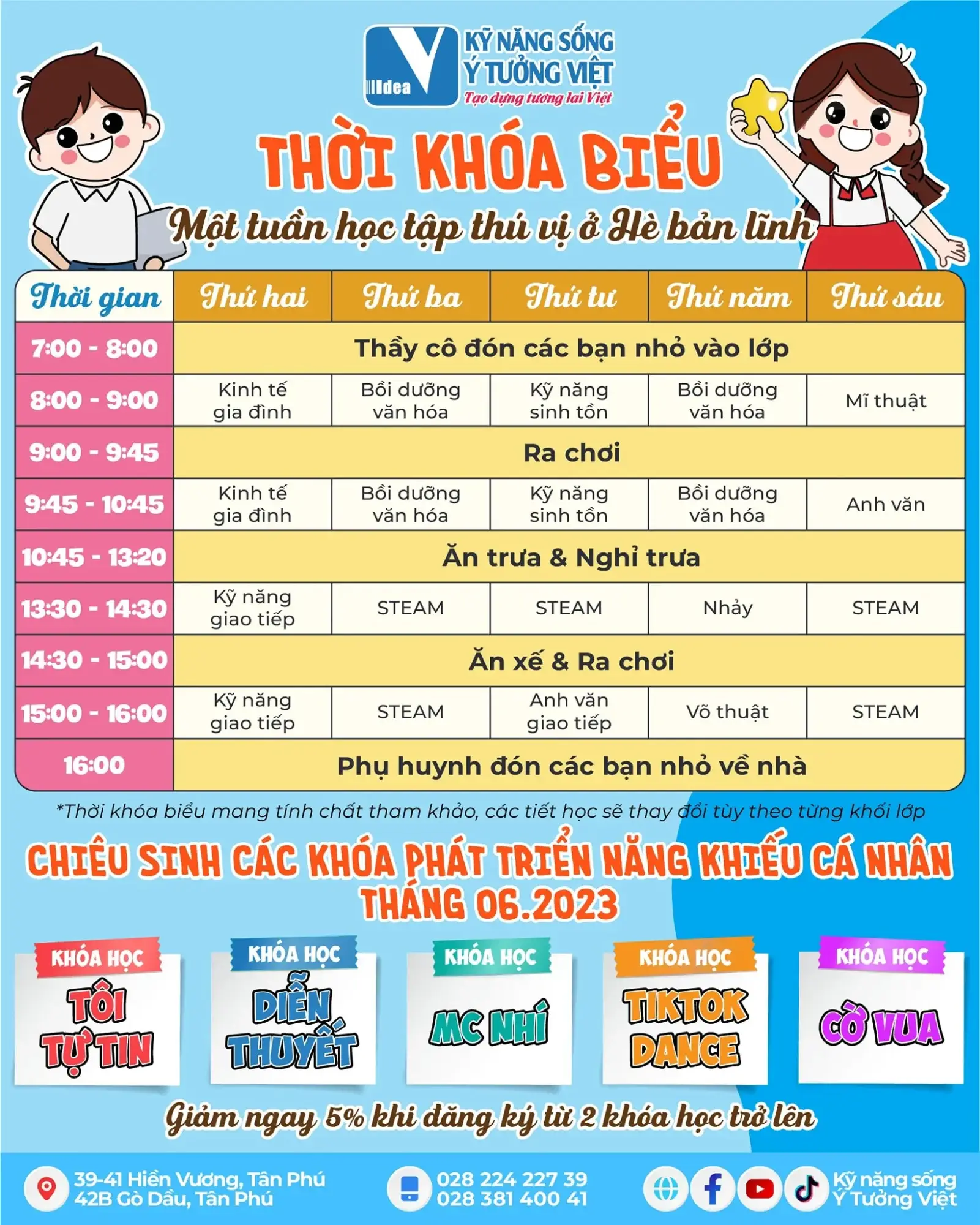 Nhật kí hè bản lĩnh 2023 – Khởi động một tuần học tập thú vị