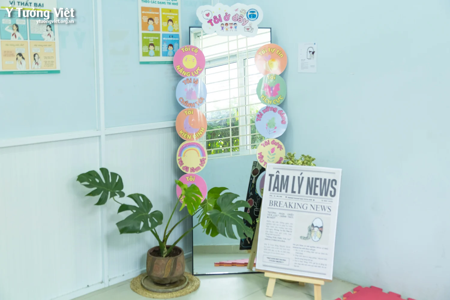 Chăm sóc sức khỏe tinh thần tại THCS Đoàn Thị Điểm: “Gương phản chiếu tích cực” – Ở đây, bây giờ và hạnh phúc