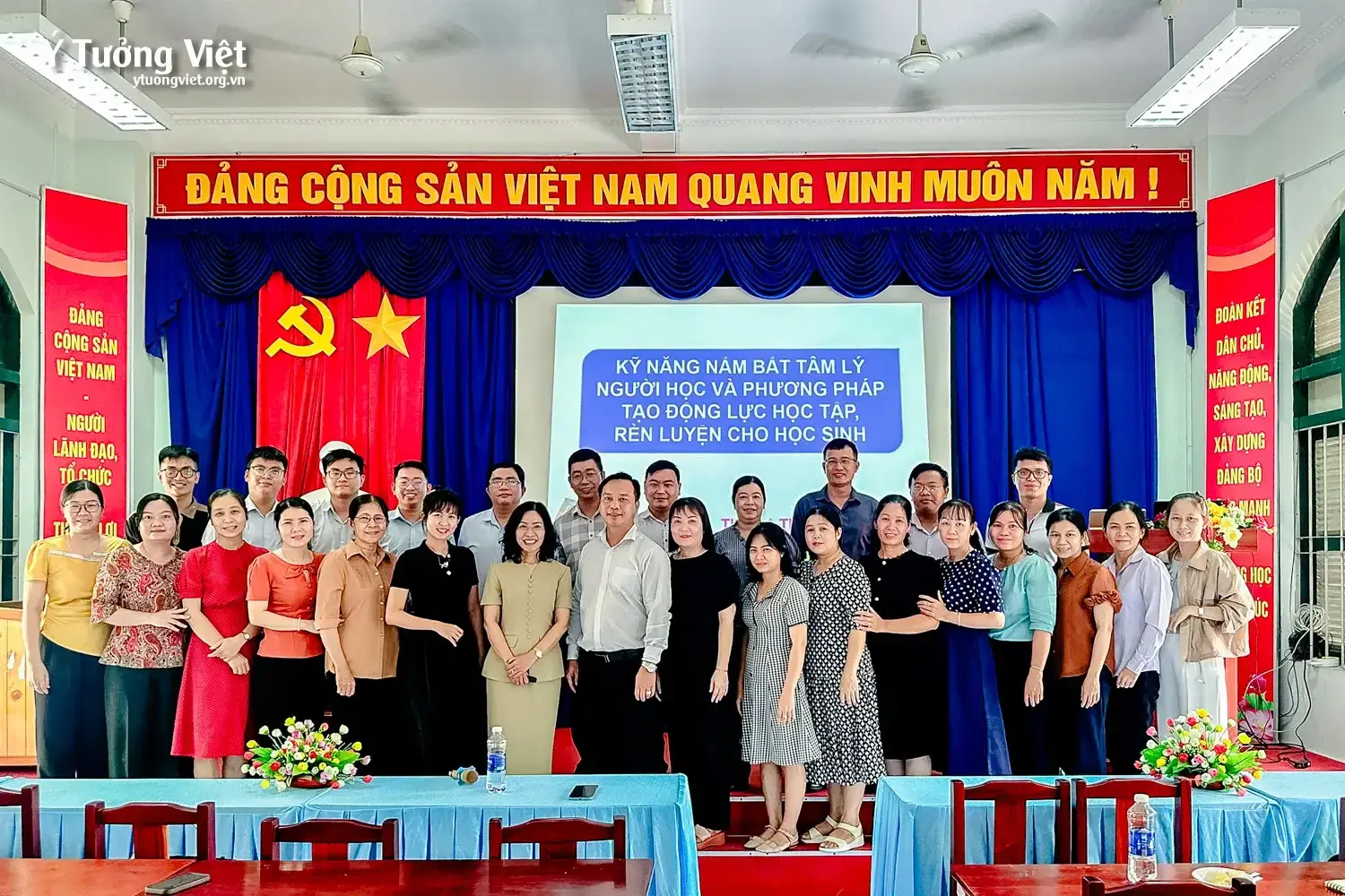 Chuỗi tập huấn giáo viên đầu năm học cùng Ý Tưởng Việt tại các trường THCS