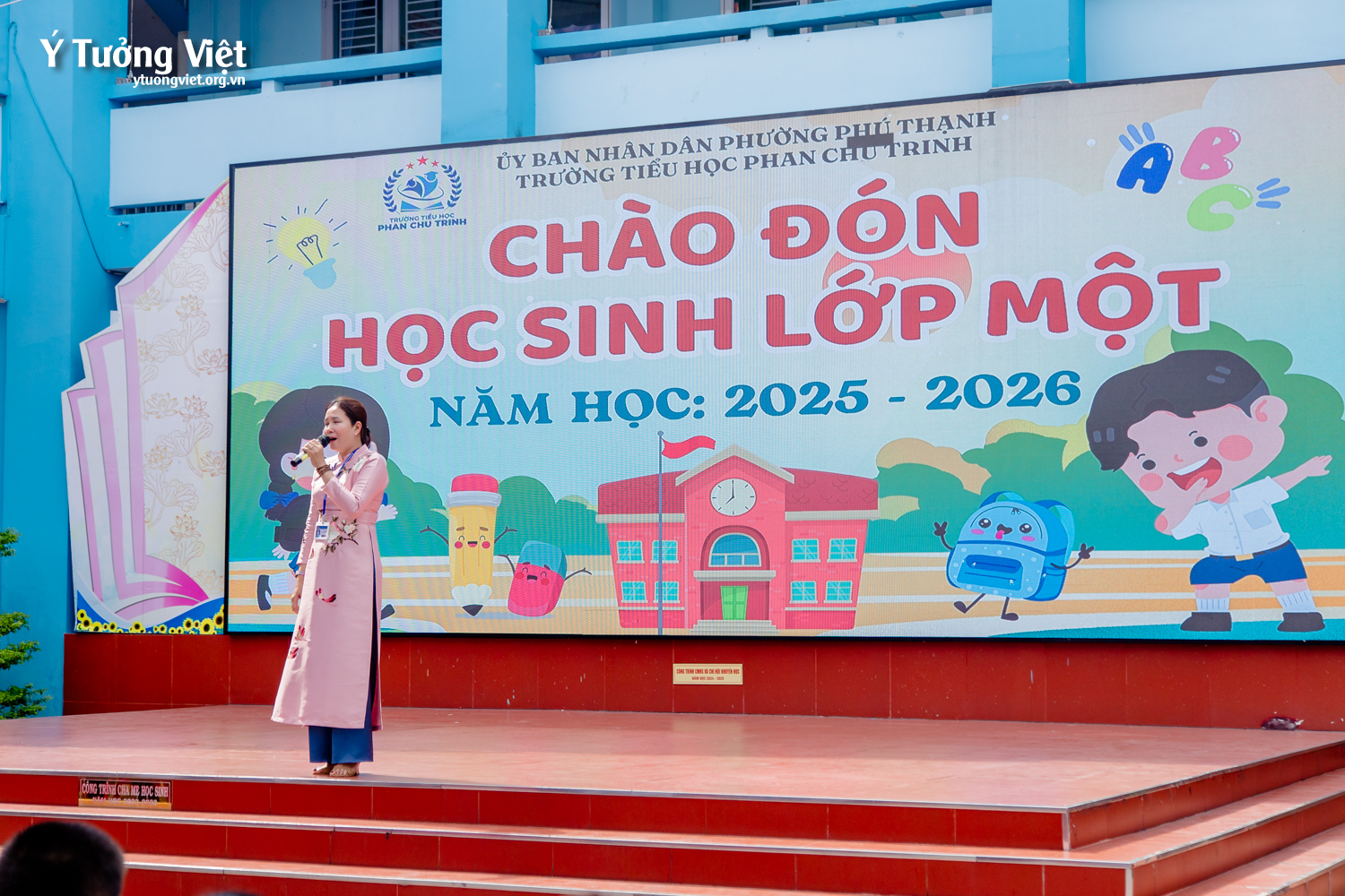 Đồng hành cùng con vào lớp 1: San sẻ nỗi lo cùng phụ huynh TH Phan Chu Trinh