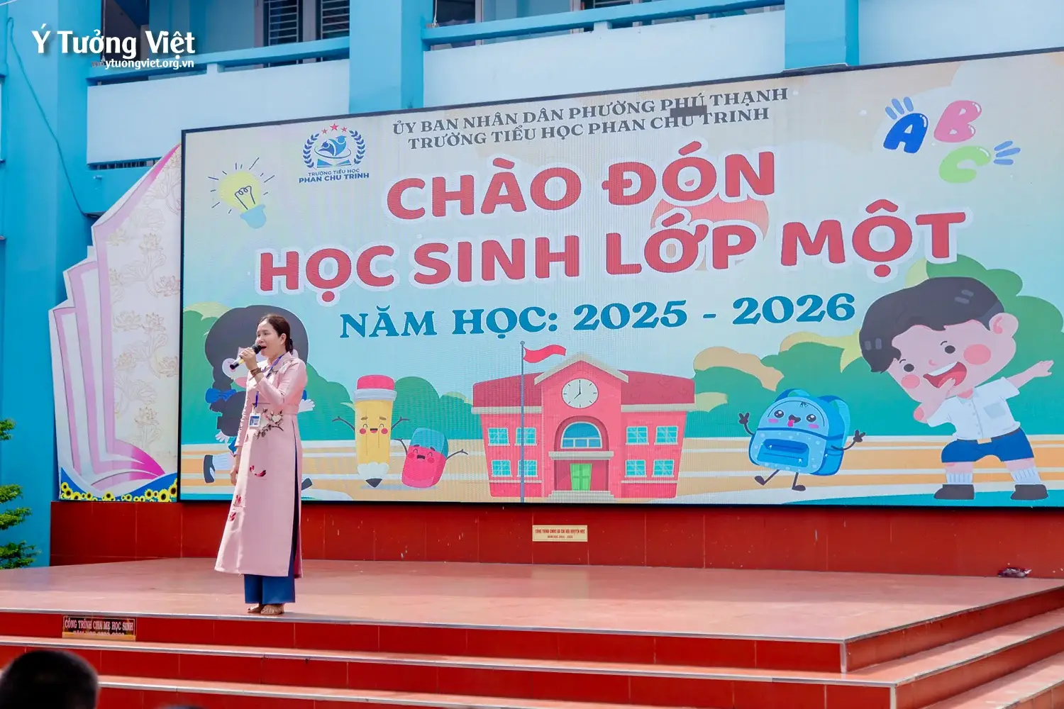 Đồng hành cùng con vào lớp 1: San sẻ nỗi lo cùng phụ huynh TH Phan Chu Trinh