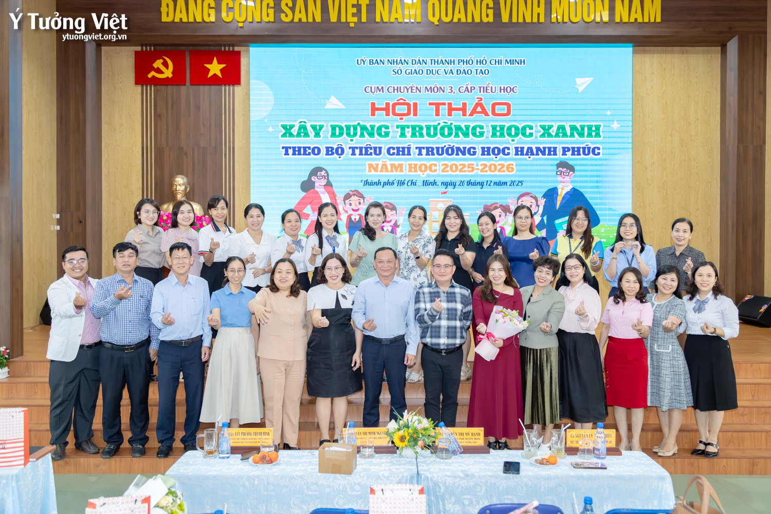 Kết nối chuyên môn – Lan tỏa giá trị: Hành trình “xây dựng trường học xanh” theo tiêu chí trường học hạnh phúc