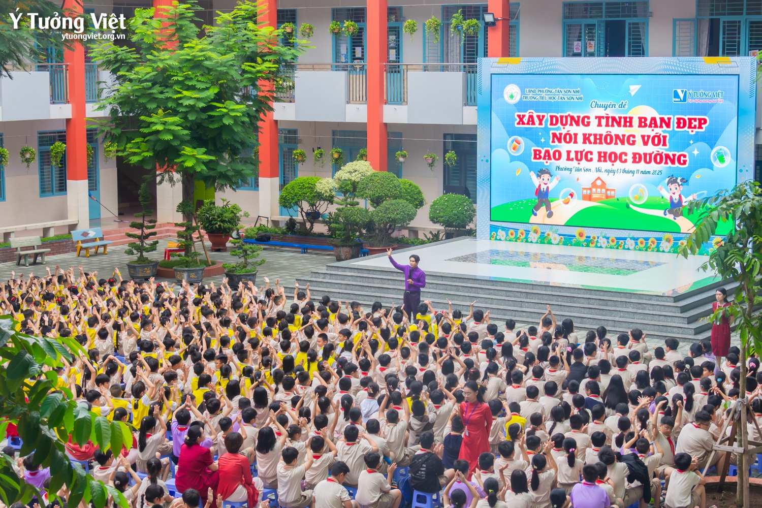 Phòng chống bạo lực học đường và xây dựng tình bạn đẹp tại TH Tân Sơn Nhì & Phan Đăng Lưu