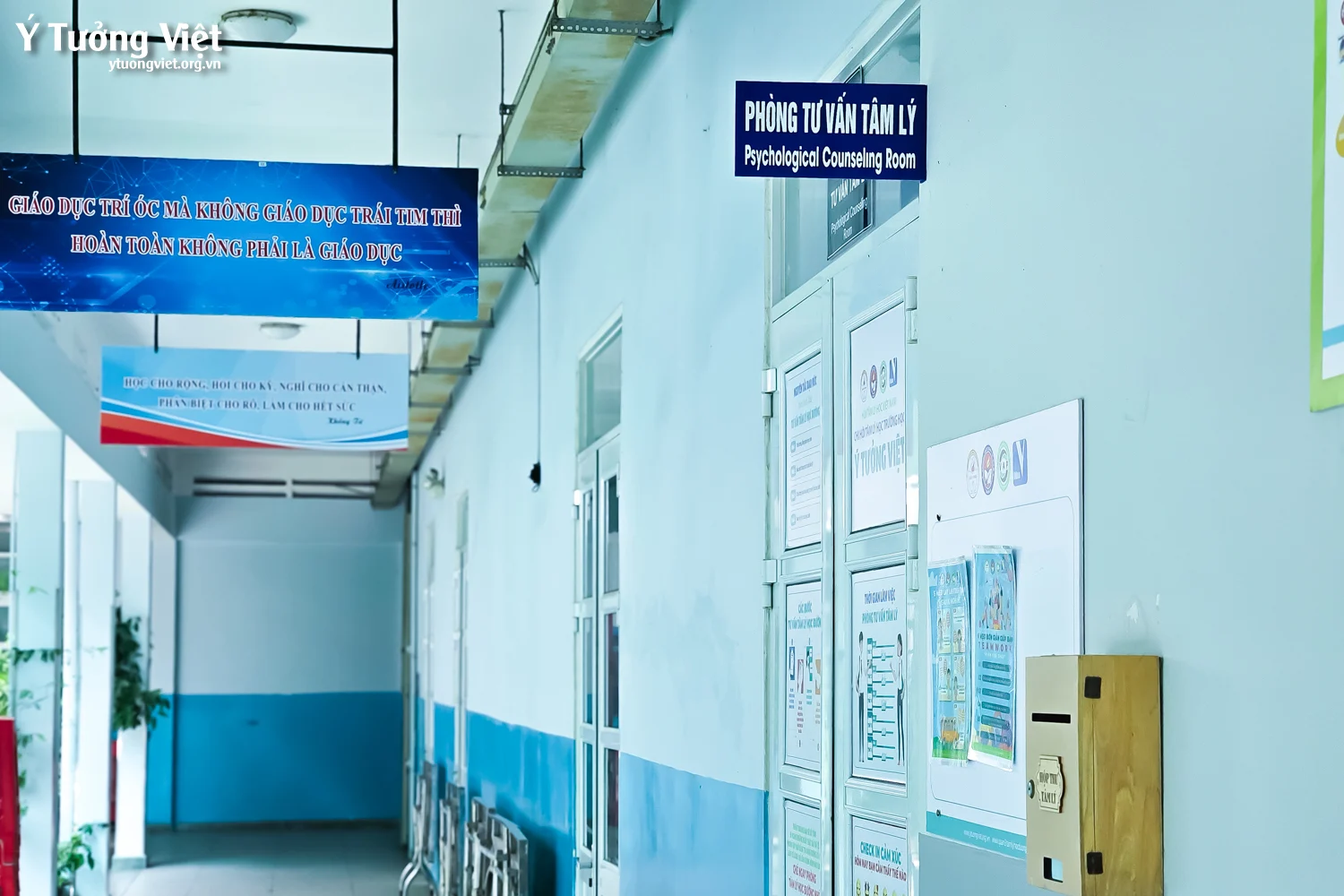 Phòng tâm lý học đường THCS Đoàn Thị Điểm: Ấm áp hoạt động “Trạm ký gửi điều ước” Trung thu
