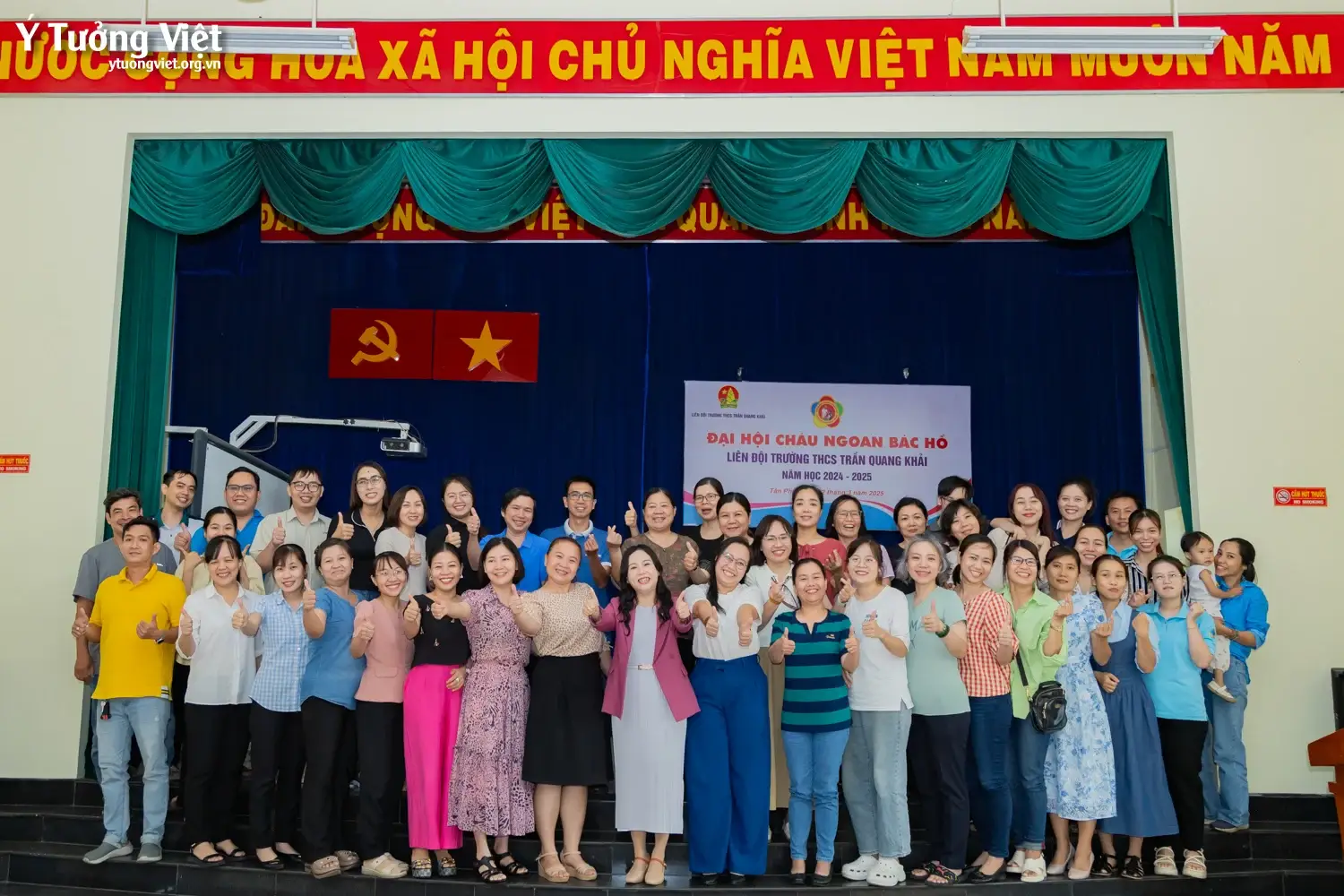 Tập huấn “Tư vấn tâm lý học đường theo mô hình trường học hạnh phúc” cùng Trường THCS Trần Quang Khải