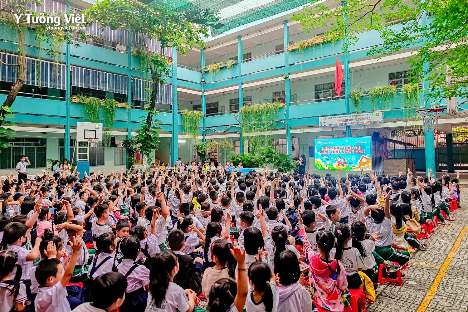 Ý Tưởng Việt: Trang bị kỹ năng “An toàn mạng” cho học sinh Tiểu học Võ Thị Sáu