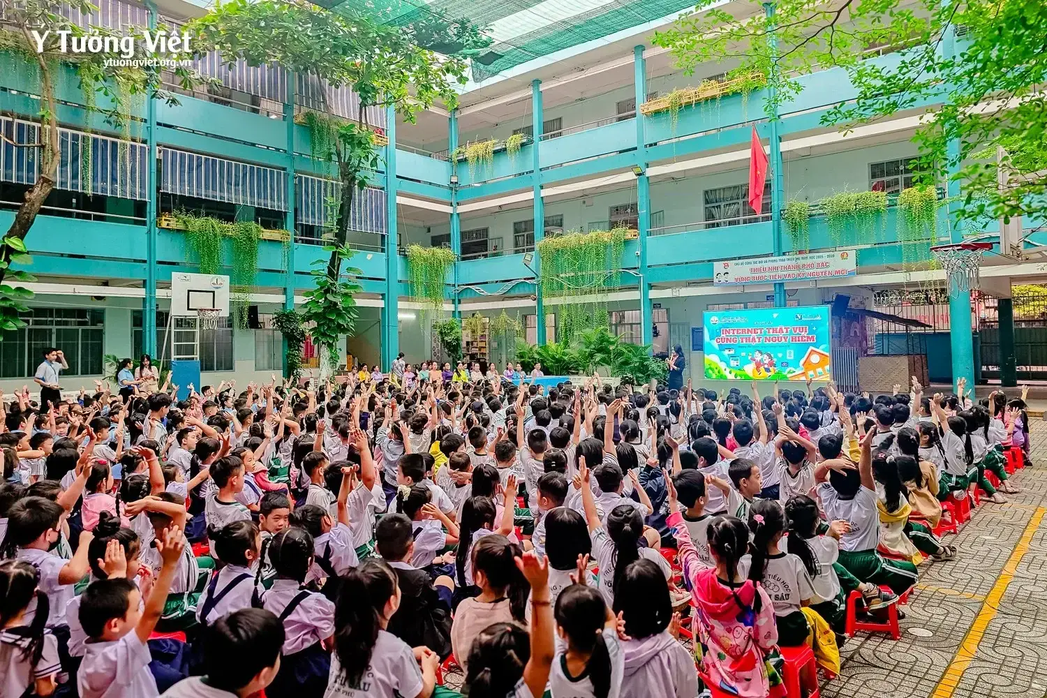 Ý Tưởng Việt: Trang bị kỹ năng “An toàn mạng” cho học sinh Tiểu học Võ Thị Sáu