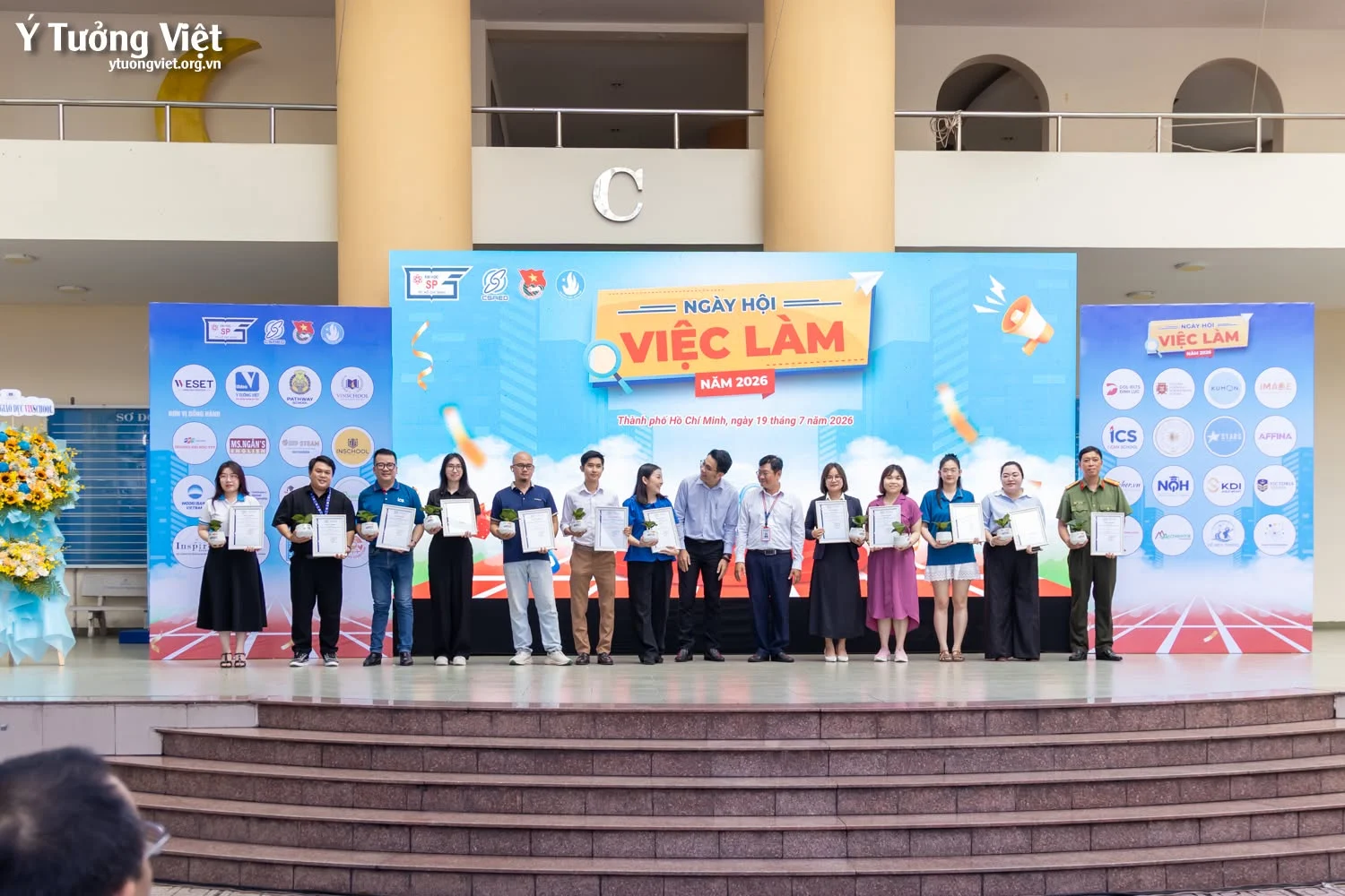 Ngày hội việc làm HCMUE 2026: 7 năm Ý Tưởng Việt kết nối đam mê làm nghề giáo dục