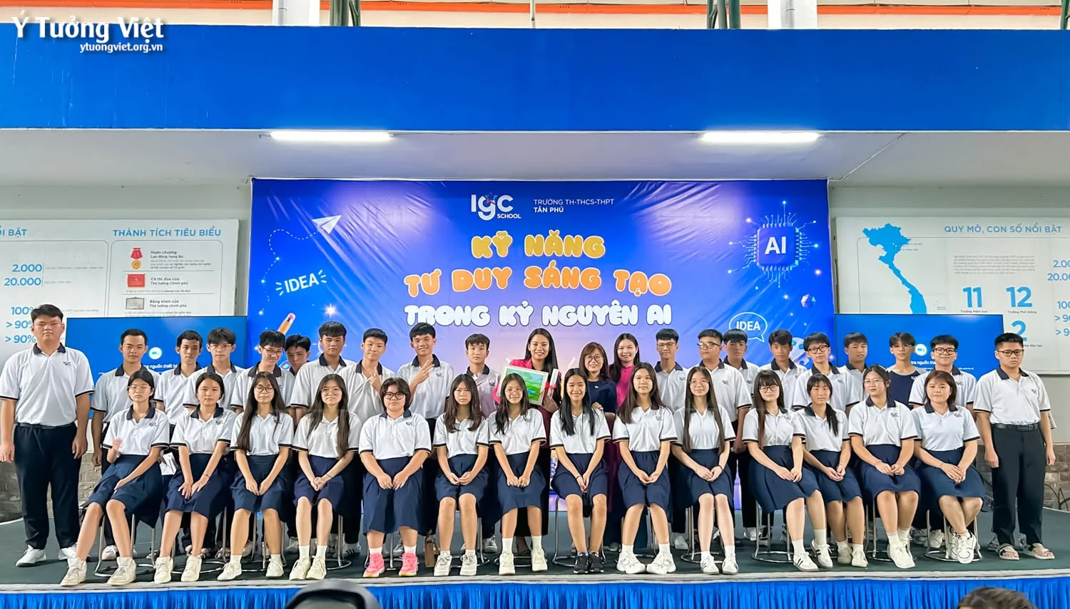 Tư duy sáng tạo trong kỷ nguyên AI: Chuyên đề đặc biệt của Ý Tưởng Việt & IGC