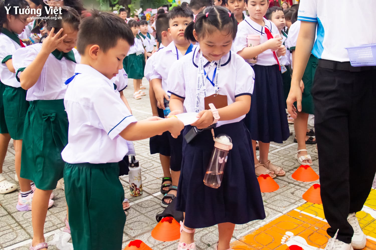 Hành trang vào lớp 1: Khép lại chuỗi ngày hội trải nghiệm tại Tiểu học Hiệp Tân cùng Ý Tưởng Việt
