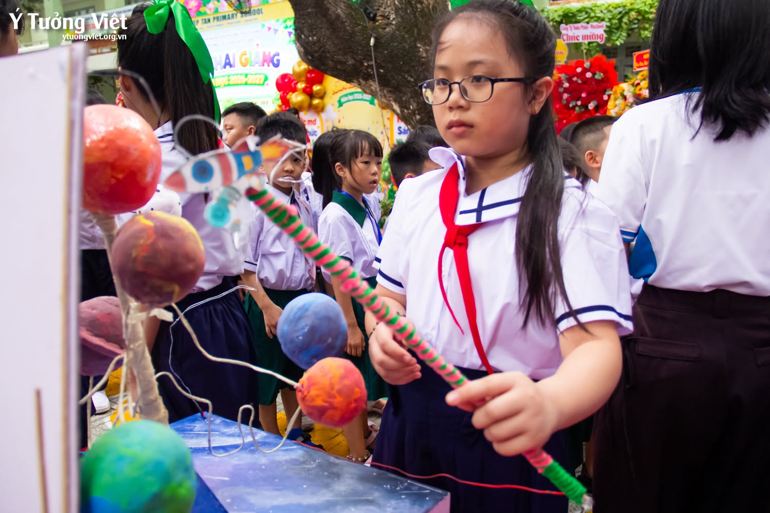 Hành trang vào lớp 1: Khép lại chuỗi ngày hội trải nghiệm tại Tiểu học Hiệp Tân cùng Ý Tưởng Việt