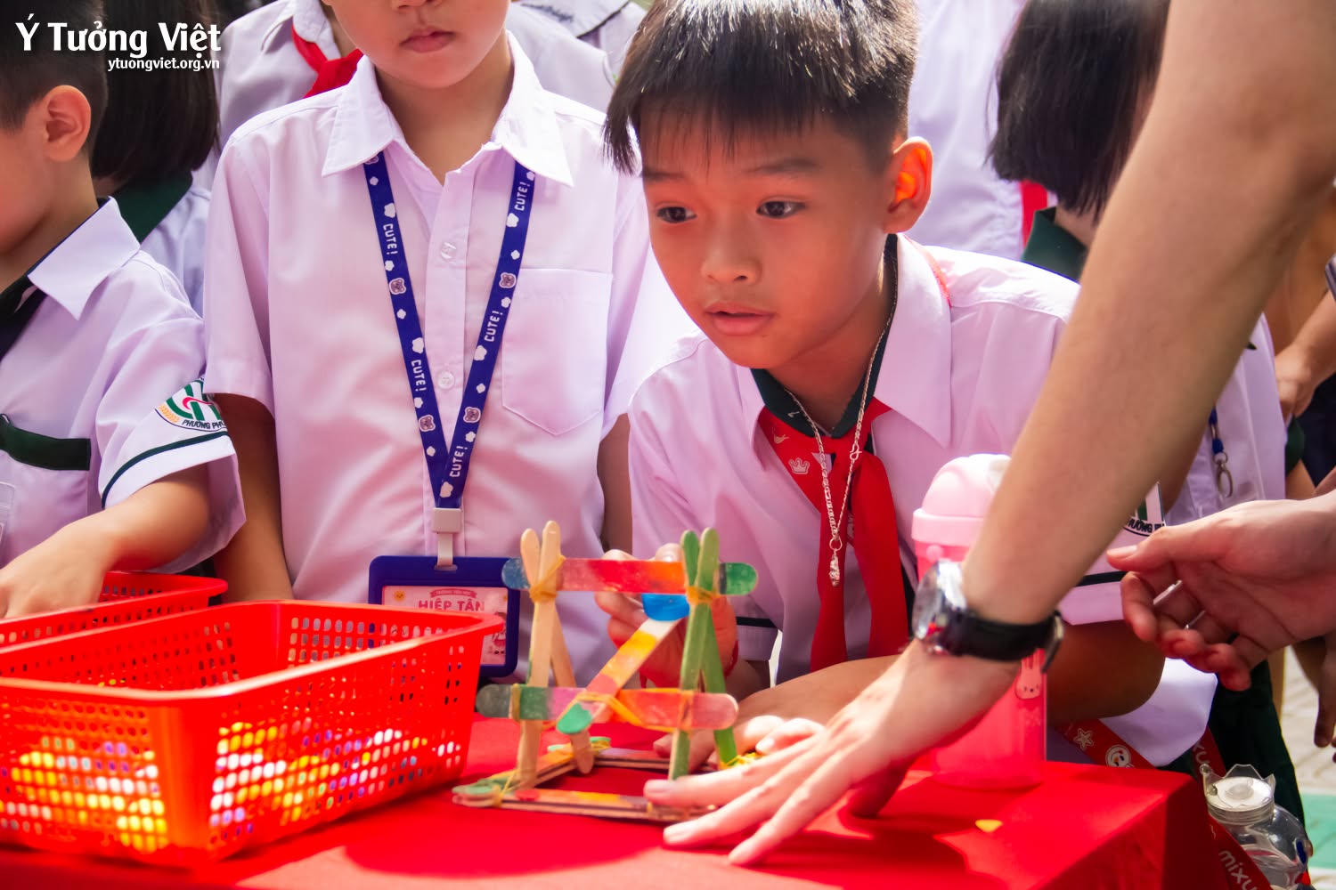 Hành trang vào lớp 1: Khép lại chuỗi ngày hội trải nghiệm tại Tiểu học Hiệp Tân cùng Ý Tưởng Việt
