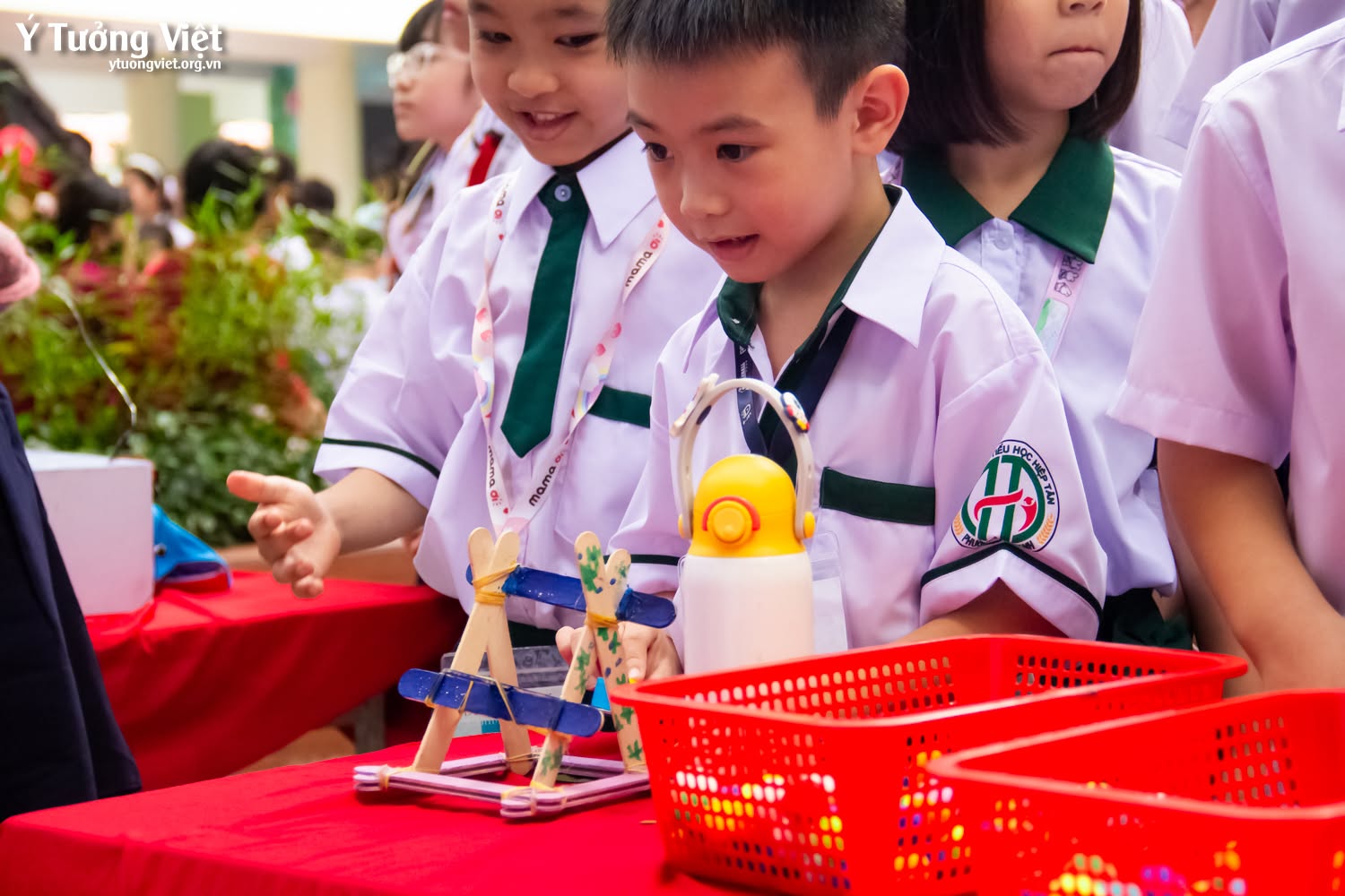 Hành trang vào lớp 1: Khép lại chuỗi ngày hội trải nghiệm tại Tiểu học Hiệp Tân cùng Ý Tưởng Việt
