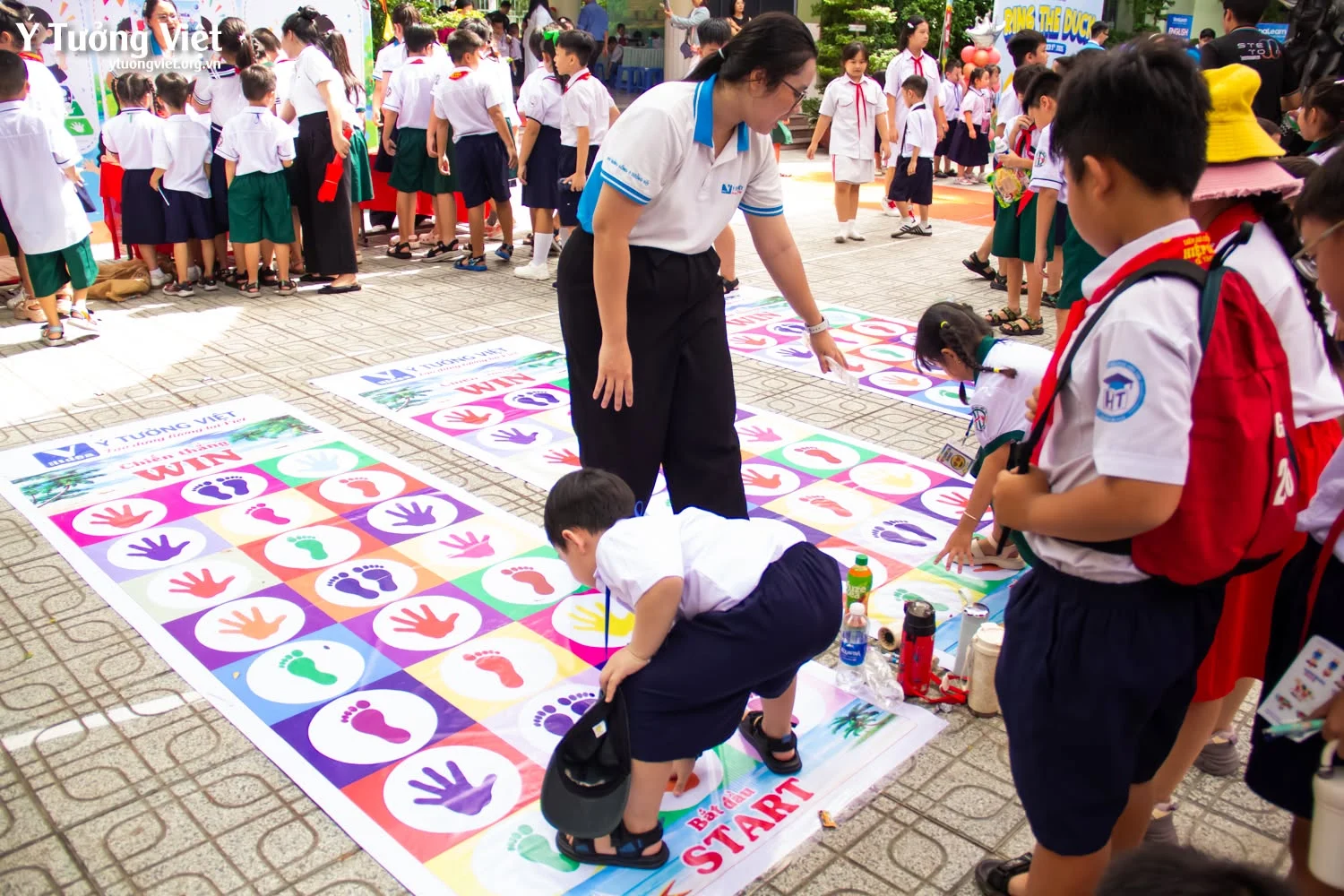 Hành trang vào lớp 1: Khép lại chuỗi ngày hội trải nghiệm tại Tiểu học Hiệp Tân cùng Ý Tưởng Việt
