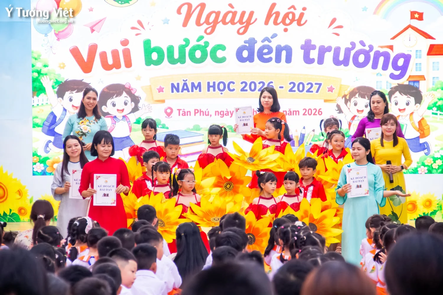 Hành trang vào lớp 1 năm học 2026 – 2027: Chuỗi ngày hội trải nghiệm của Ý Tưởng Việt tại 4 trường tiểu học
