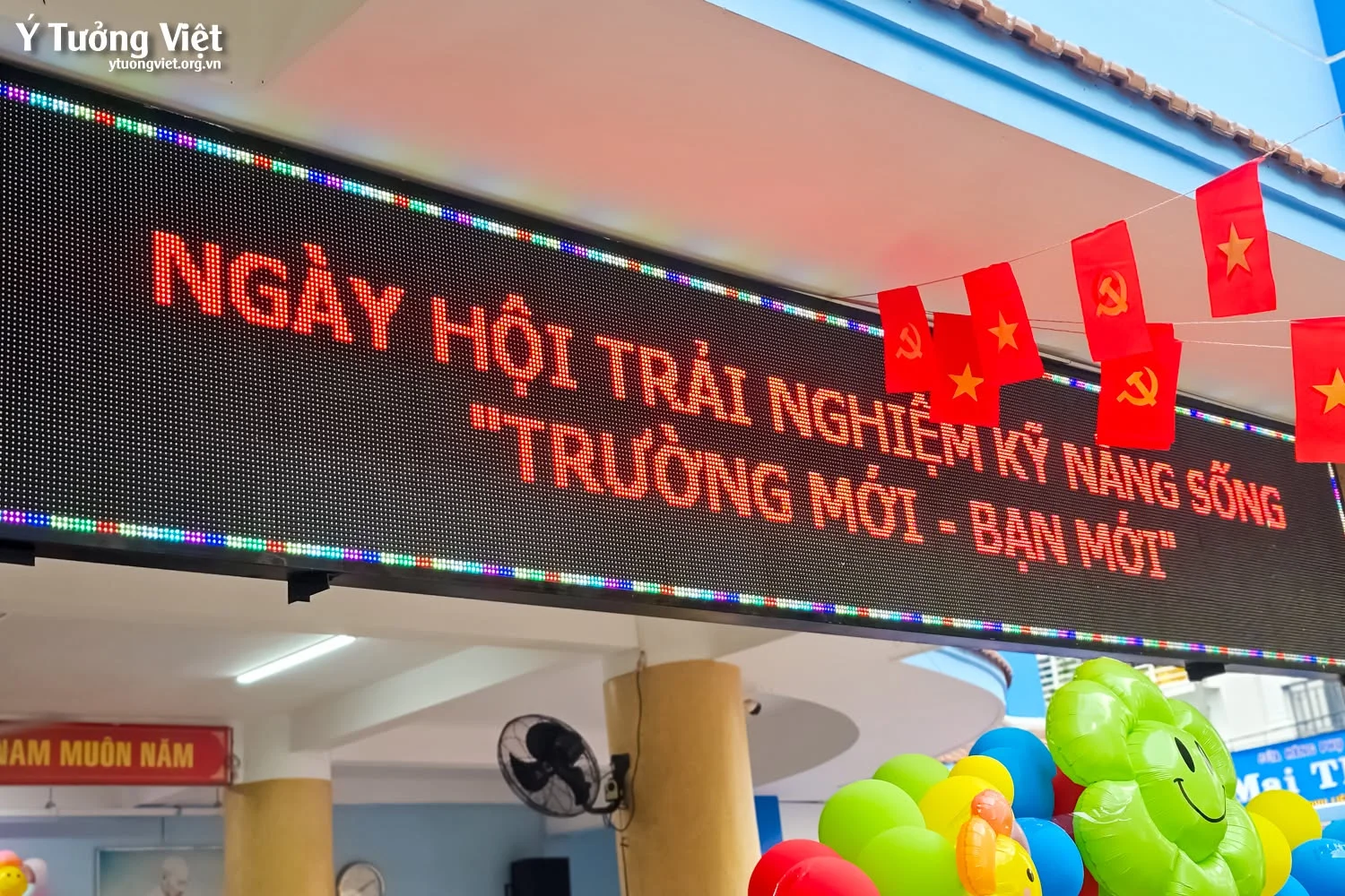 Hành trang vào lớp 1 năm học 2026 – 2027: Chuỗi ngày hội trải nghiệm của Ý Tưởng Việt tại 4 trường tiểu học