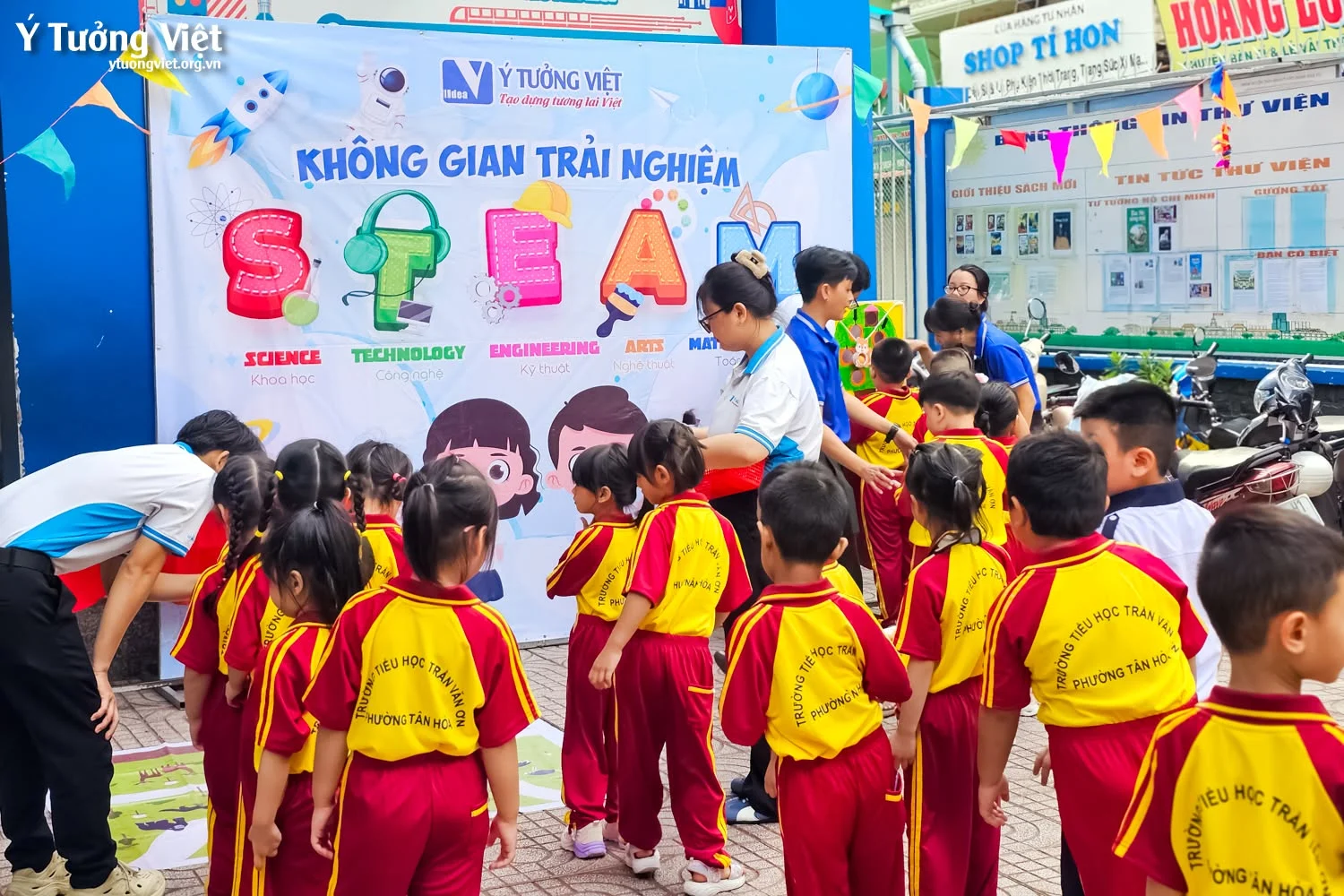 Hành trang vào lớp 1 năm học 2026 – 2027: Chuỗi ngày hội trải nghiệm của Ý Tưởng Việt tại 4 trường tiểu học