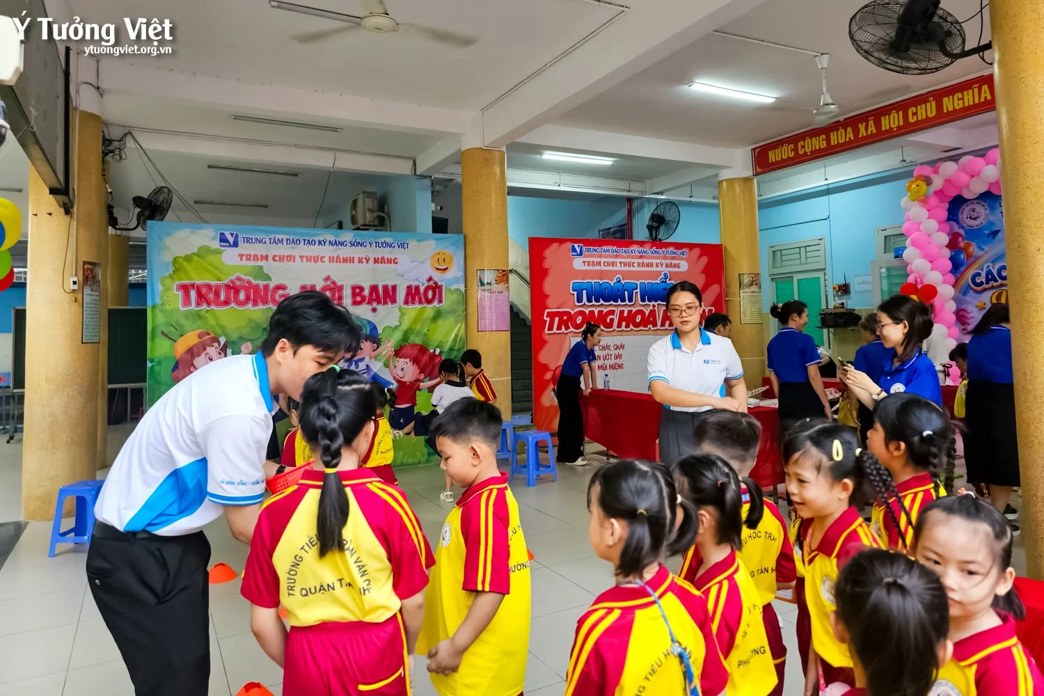 Hành trang vào lớp 1 năm học 2026 – 2027: Chuỗi ngày hội trải nghiệm của Ý Tưởng Việt tại 4 trường tiểu học