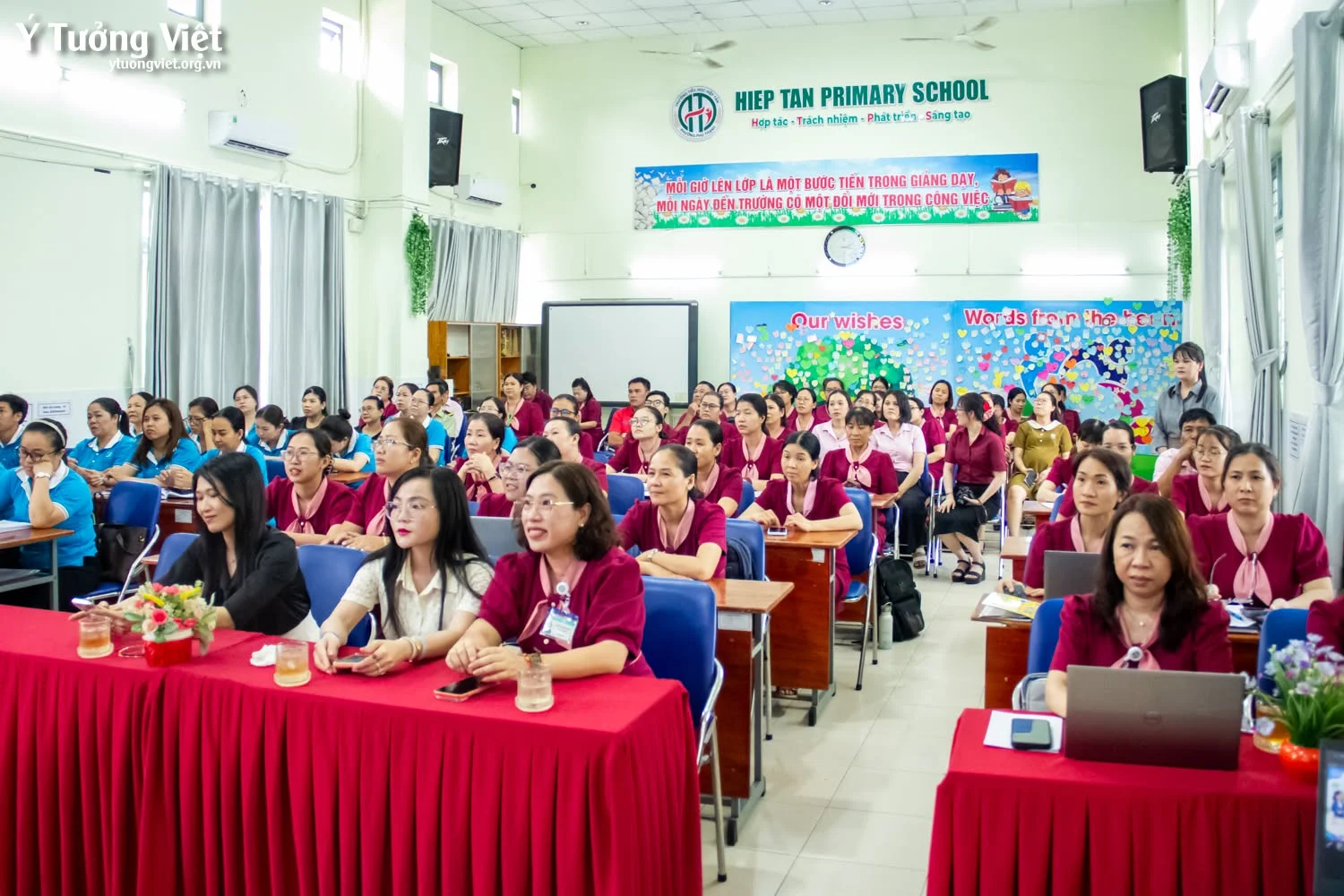 Tập huấn giáo viên đón năm học 2026 – 2027 cùng THCS Trần Văn Ơn & TH Hiệp Tân