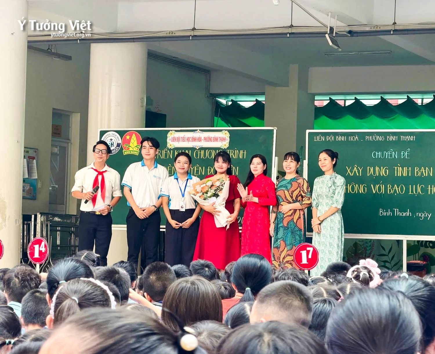 Giáo dục giới tính và xây dựng tình bạn đẹp tuổi học trò cùng Ý Tưởng Việt